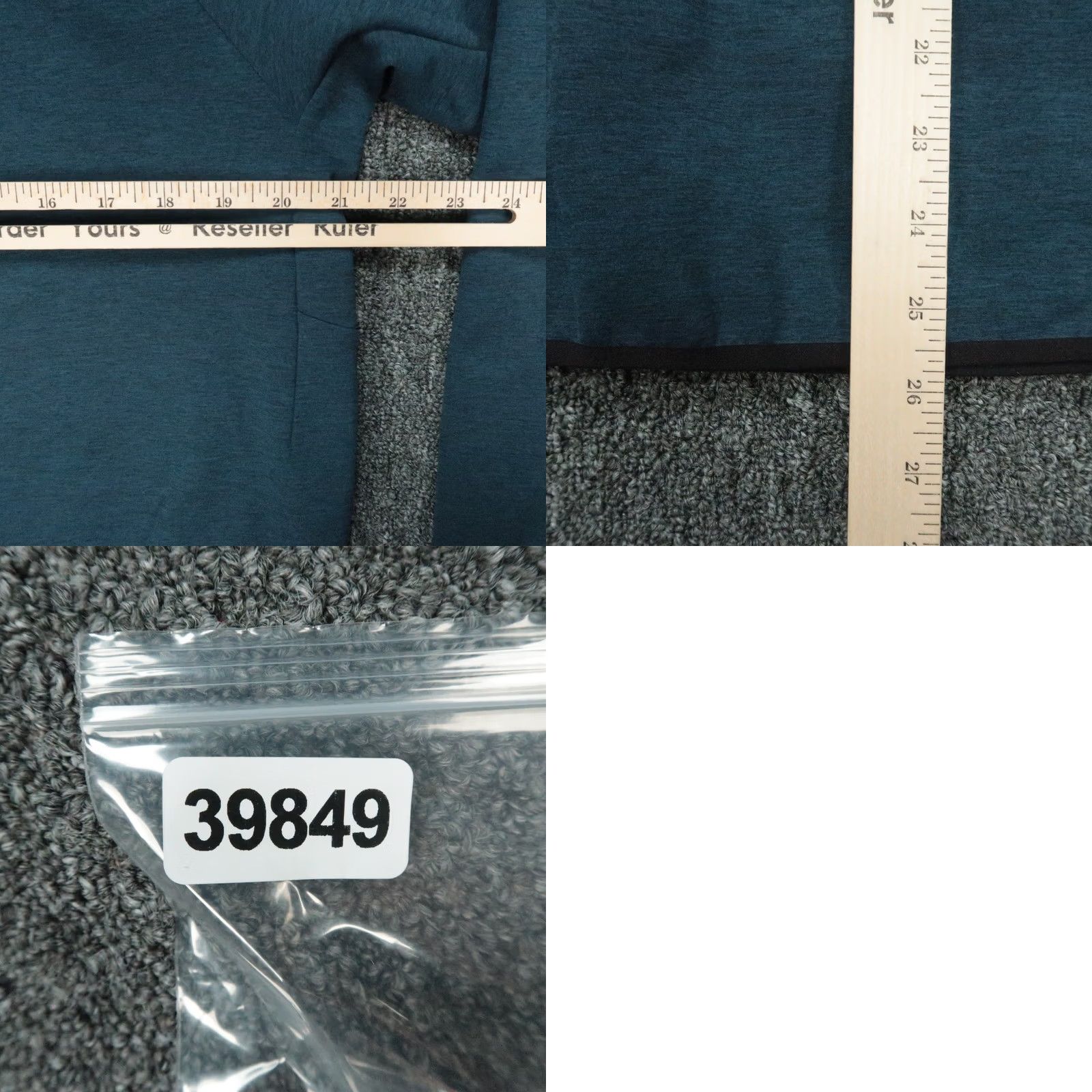 Lululemon Lululemon Pullover Mens Medium Blue Lab Refract Half Zip Pocket Performance Size US M / EU 48-50 / 2 - 8 Thumbnail
