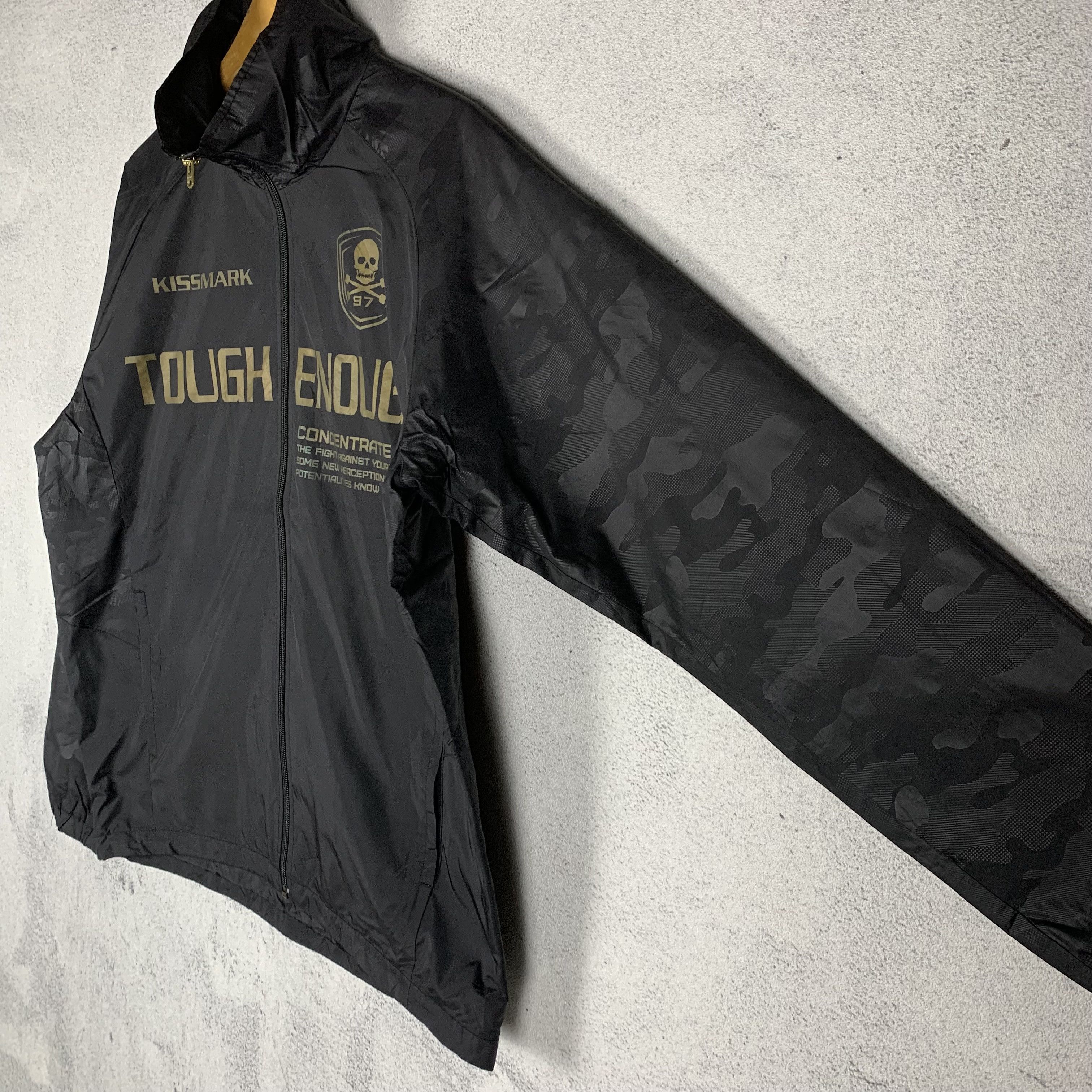 Japanese Brand KISSMARK Tough Enough Camo Jacket Size US M / EU 48-50 / 2 - 4 Thumbnail