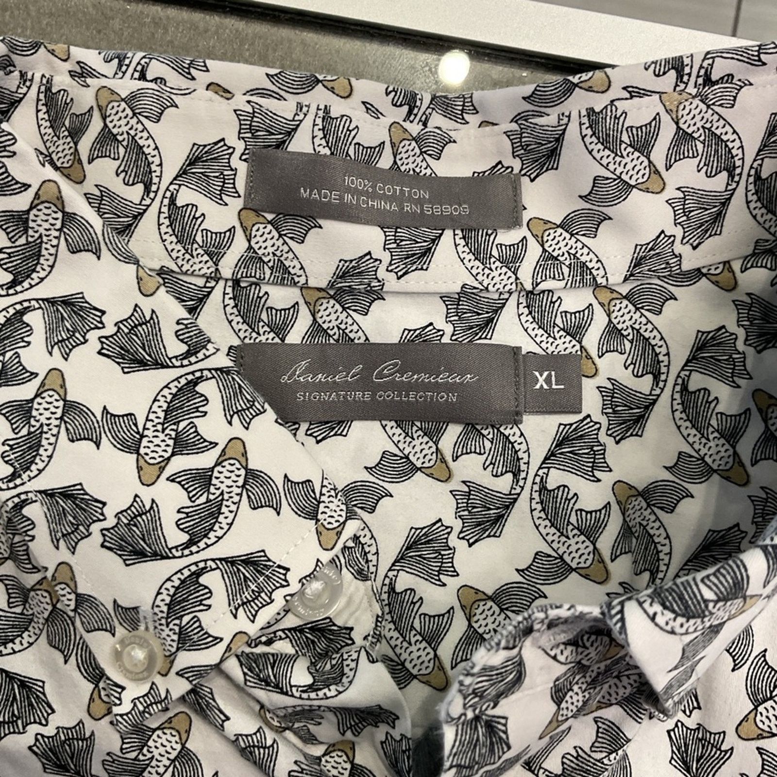 Daniel Cremieux Daniel Cremieux Button-Up Shirt Size US XL / EU 56 / 4 - 4 Thumbnail