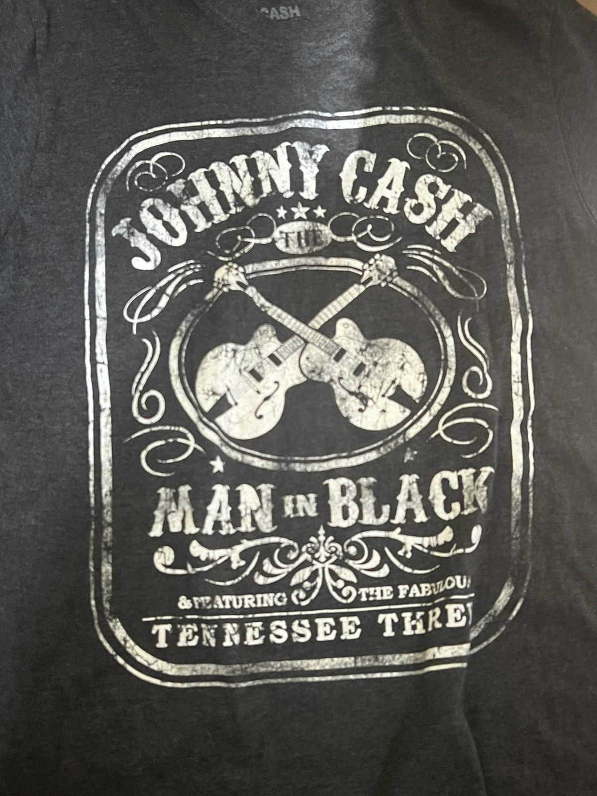 Vintage Vintage Johnny cash men in black tee Size US L / EU 52-54 / 3 - 2 Thumbnail