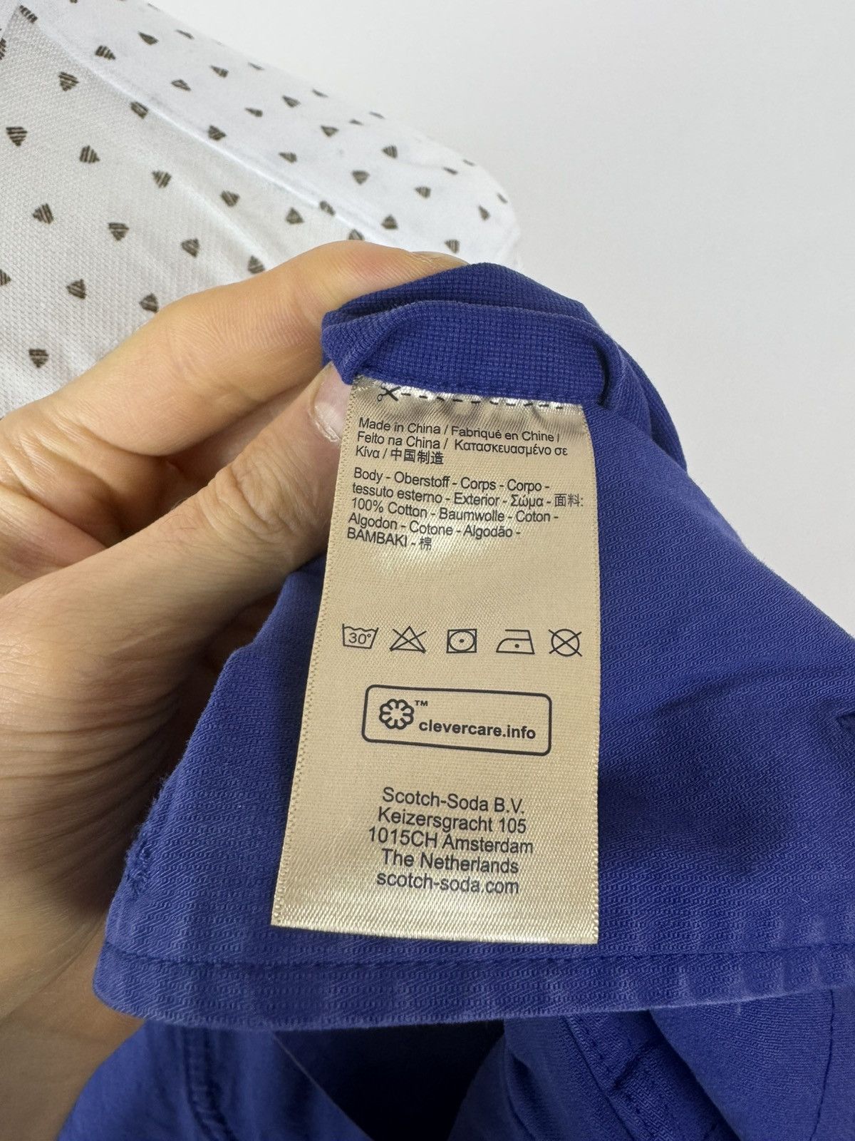 Scotch & Soda Scotch Soda B30 blazer workwear Marine sports Navy jacket Size 38R - 13 Thumbnail