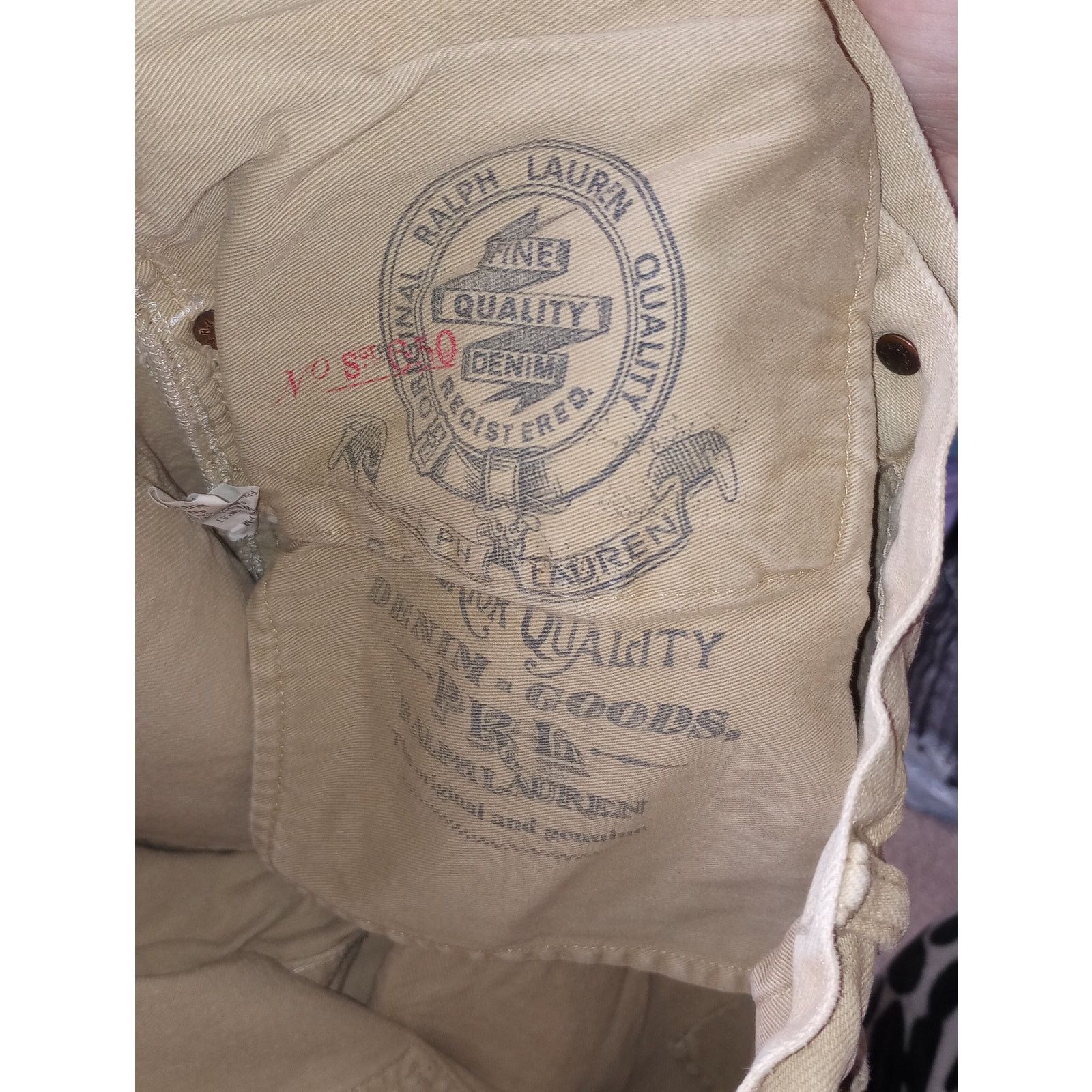 Ralph Lauren Ralph Lauren 100% cotton 40x32 Khakis Size US 40 / EU 56 - 2 Thumbnail