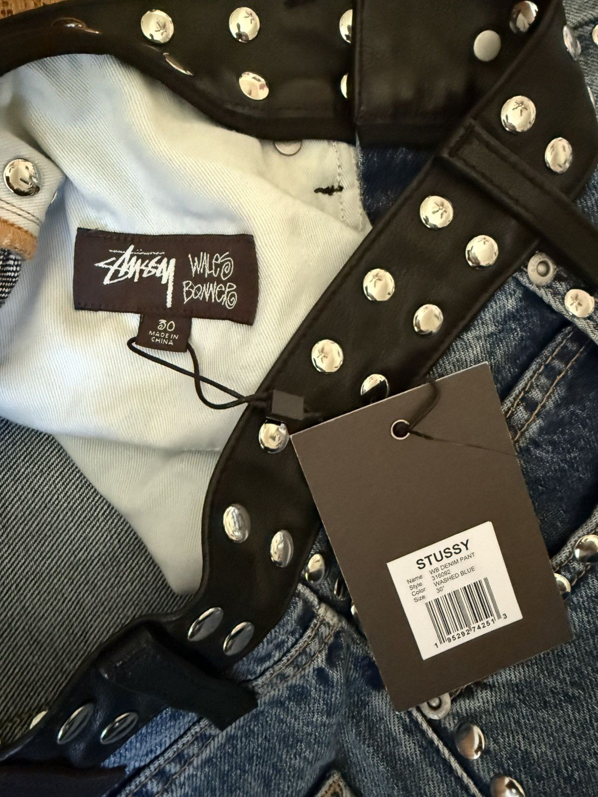 Stussy Stussy x Wales Bonner Denim Size 30 BNWT Size US 30 / EU 46 - 9 Thumbnail