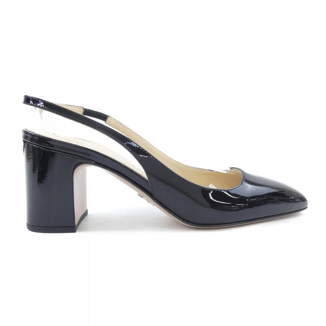 Prada Prada Prada Leather Pumps Leather Shoes DUTY FREE for USA Size ONE SIZE - 1 Thumbnail
