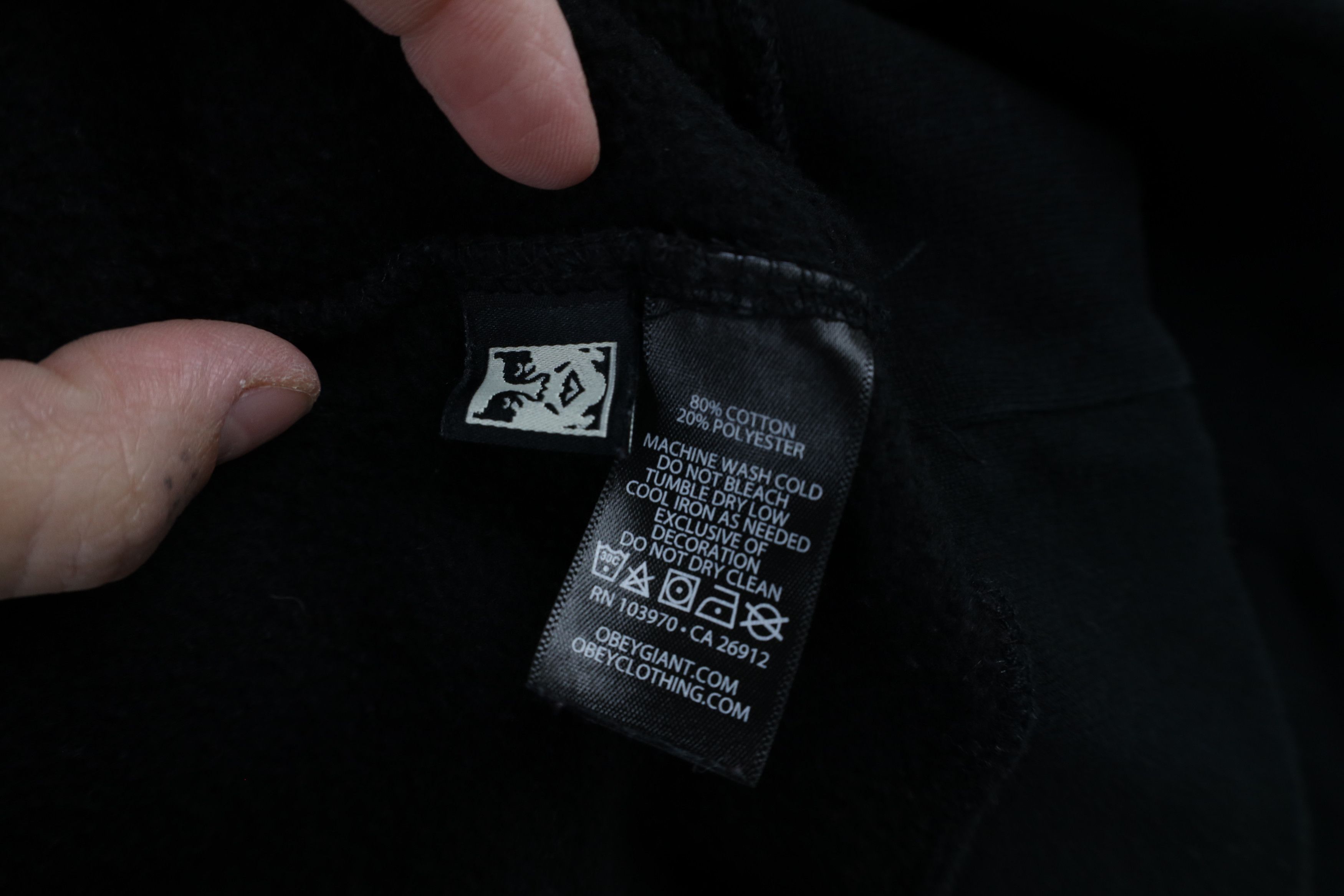 Obey × Vintage Vintage Obey Propaganda Spell Out Flower Hoodie Sweatshirt Size M / US 6-8 / IT 42-44 - 12 Thumbnail