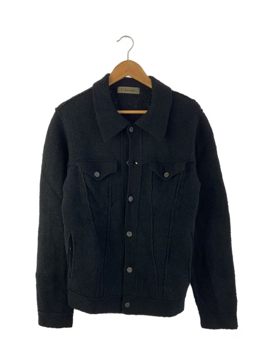 Y's for Men × Yohji Yamamoto Wool Knit Blouson Jacket Size US L / EU 52-54 / 3 - 1 Thumbnail