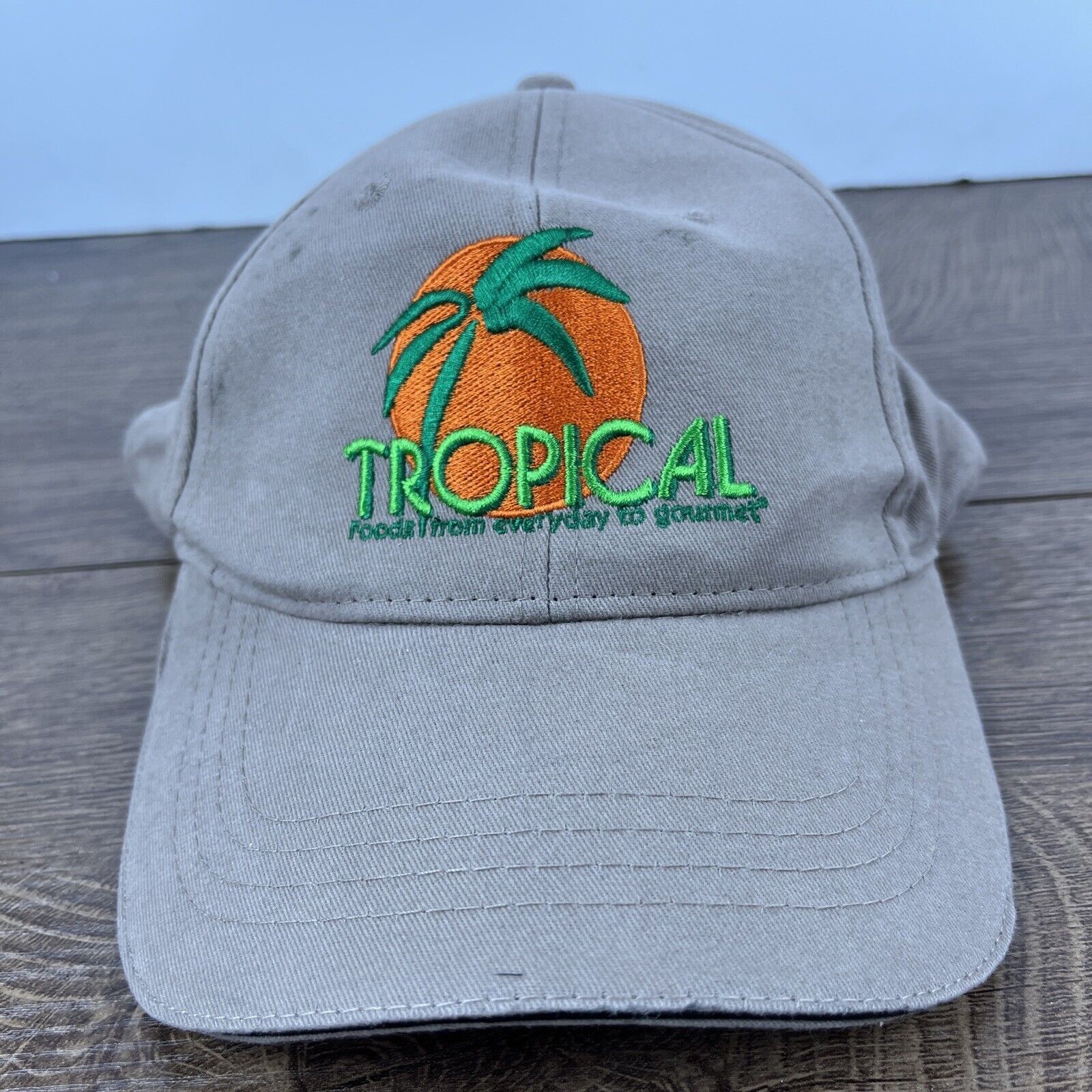 Other Tropical Hat Tropical Foods Hat Tan Brown Hat Adjustable Tan Size ONE SIZE - 1 Thumbnail