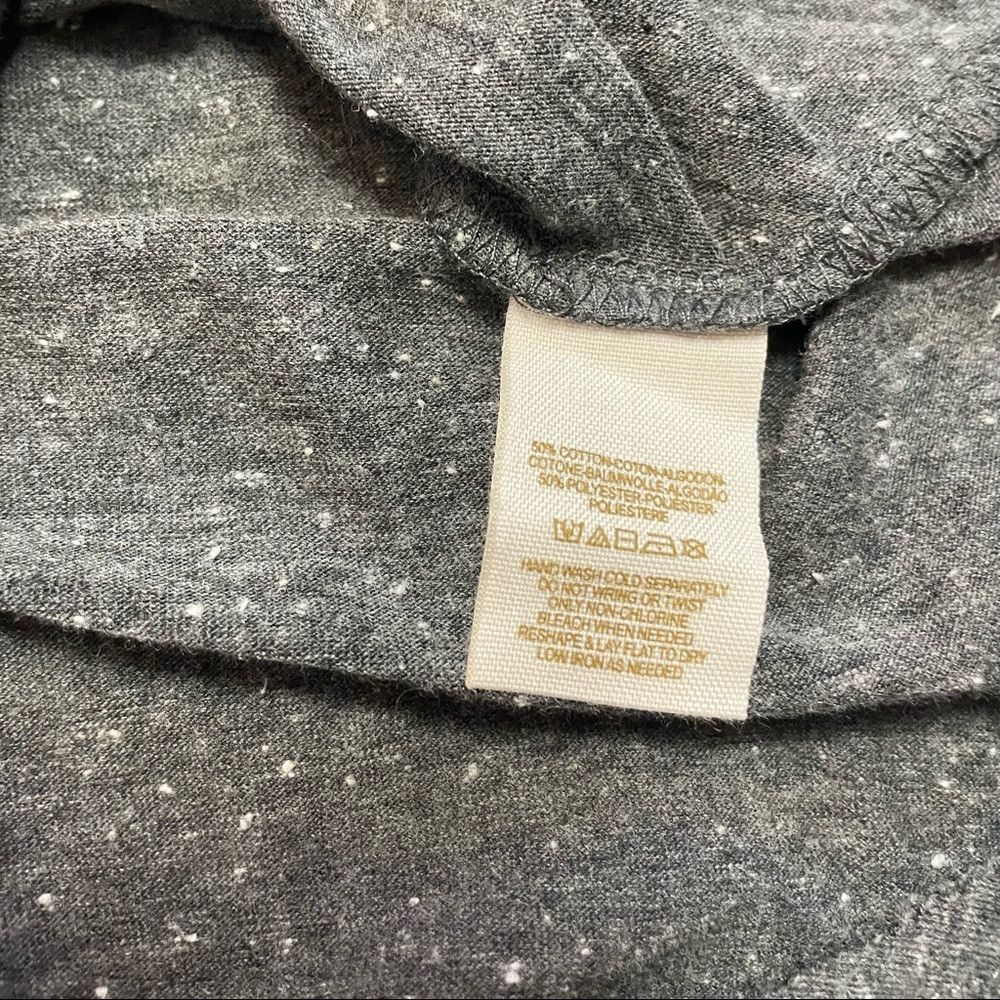 Free People Free People Crochet Trim Asymmetrical Grey Dress Size S Size S / US 4 / IT 40 - 8 Thumbnail