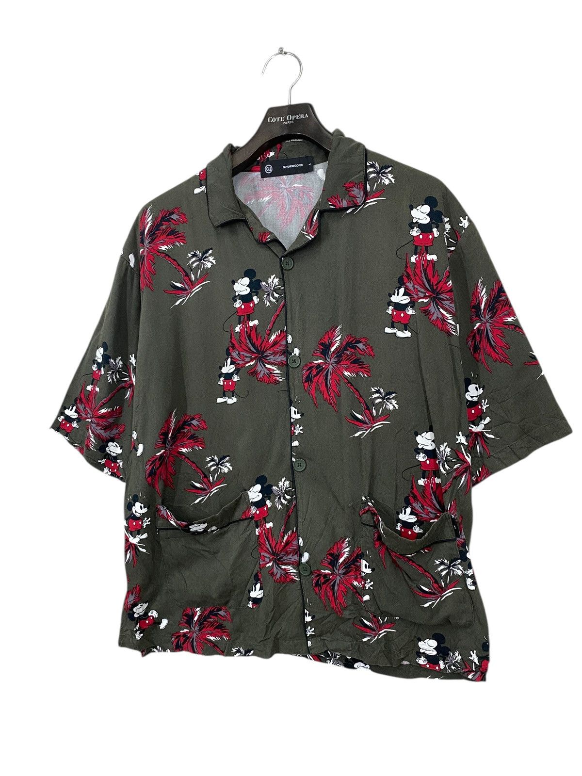 Mickey Mouse Gu x mickey x undercover shirt full printed mickey Size US L / EU 52-54 / 3 - 2 Thumbnail