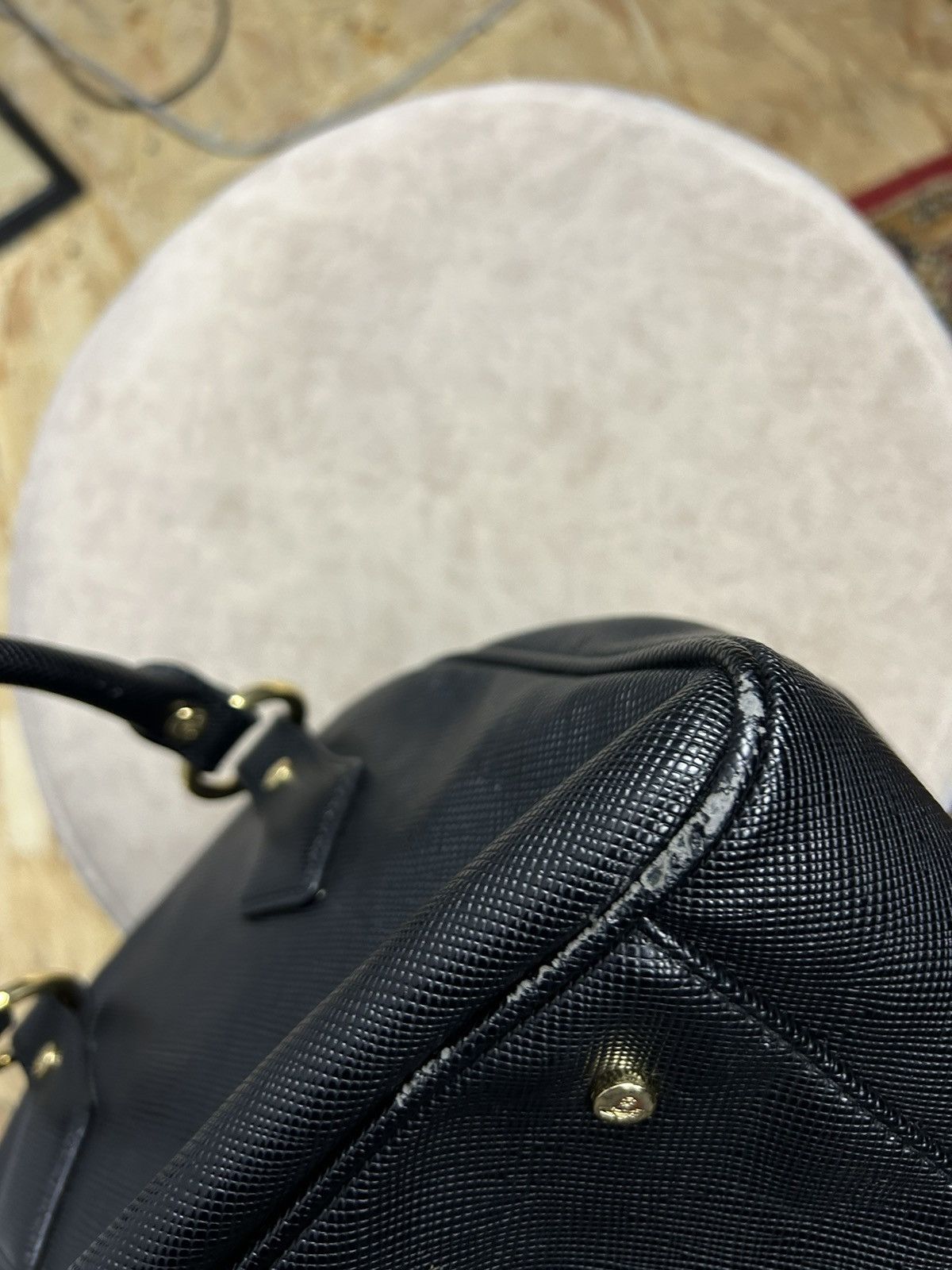 Vivienne Westwood Vivienne Westwood Anglomania Black Handbag Orb Logo Size ONE SIZE - 12 Thumbnail