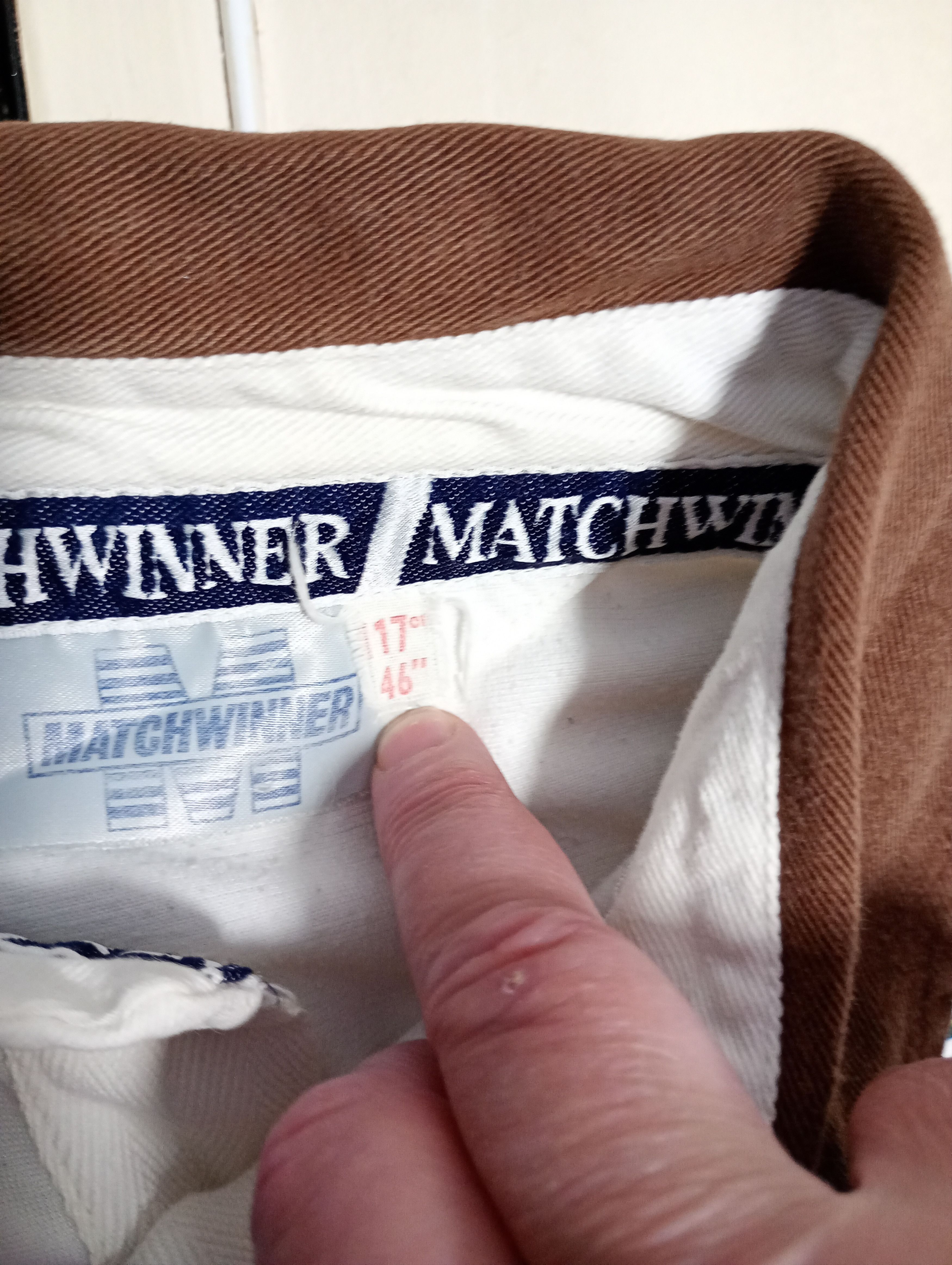 Vintage Matchwinner Whitehaven R.L.F.C. Rugby Shirt #14 V Size US XL / EU 56 / 4 - 11 Thumbnail