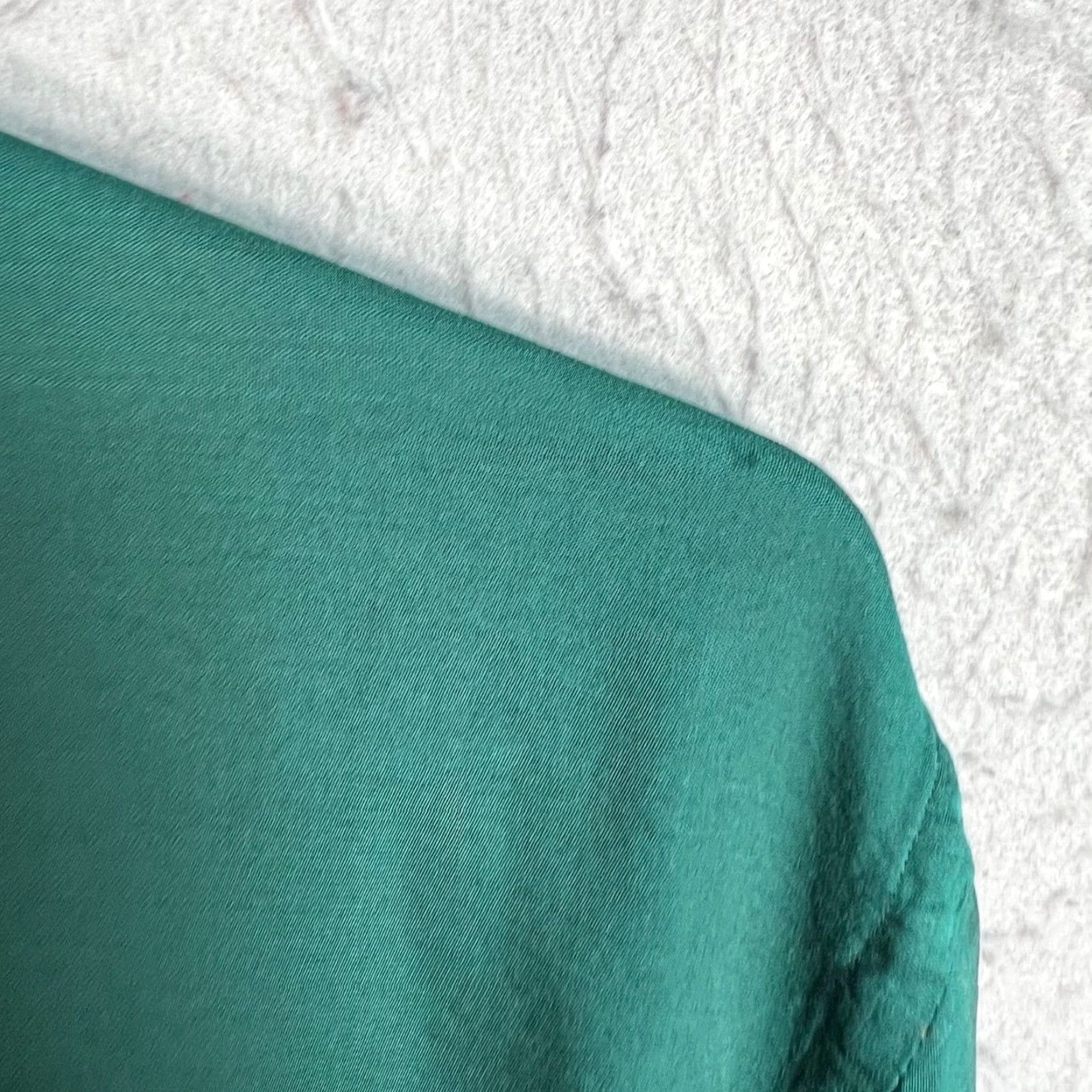 Zara Zara Womens Size Large Green Regular Fit Long Sleeve Button-Up Shirt Size L / US 10 / IT 46 - 7 Thumbnail