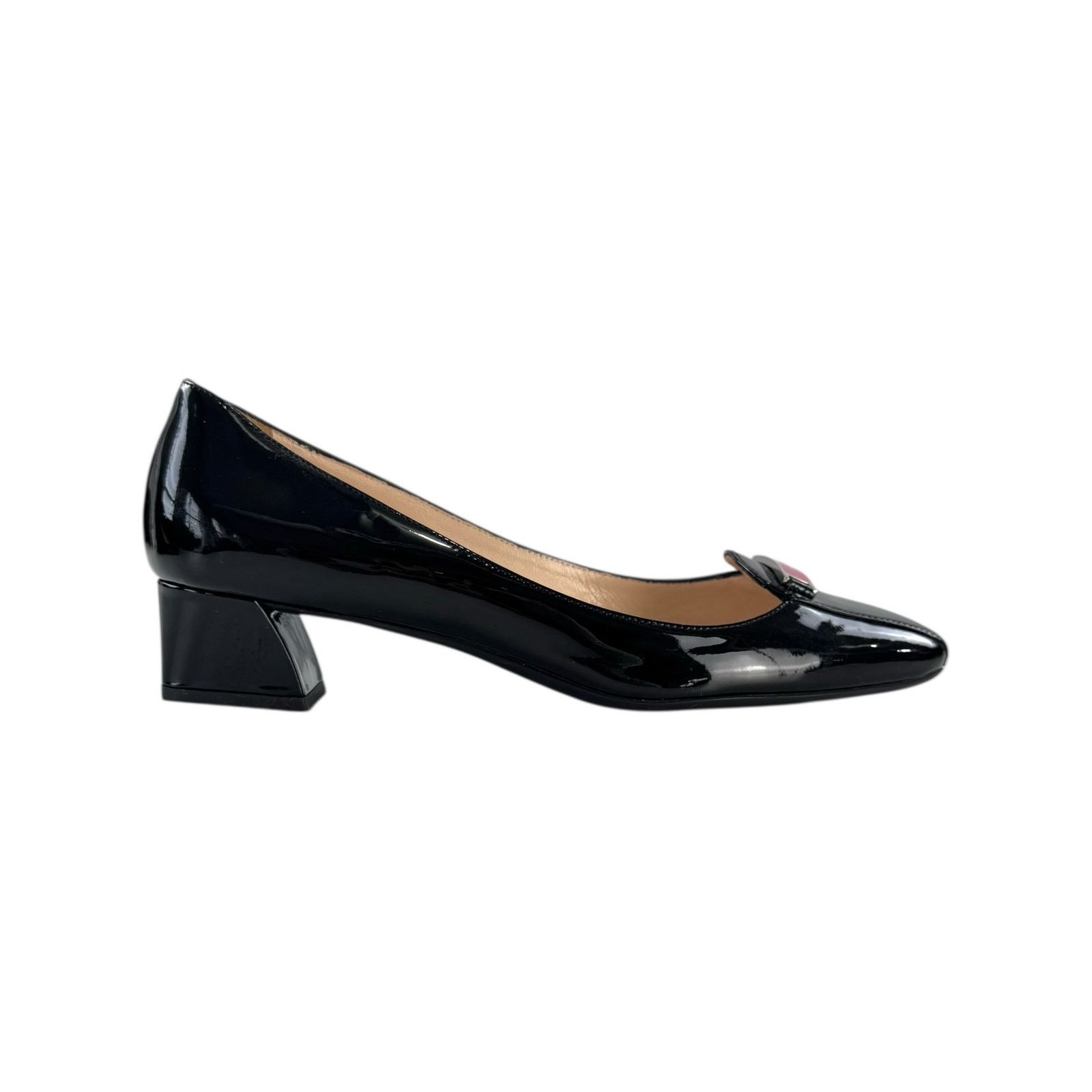 Prada Prada Patent Leather Kitten Heels Size US 7.5 / IT 37.5 - 1 Thumbnail