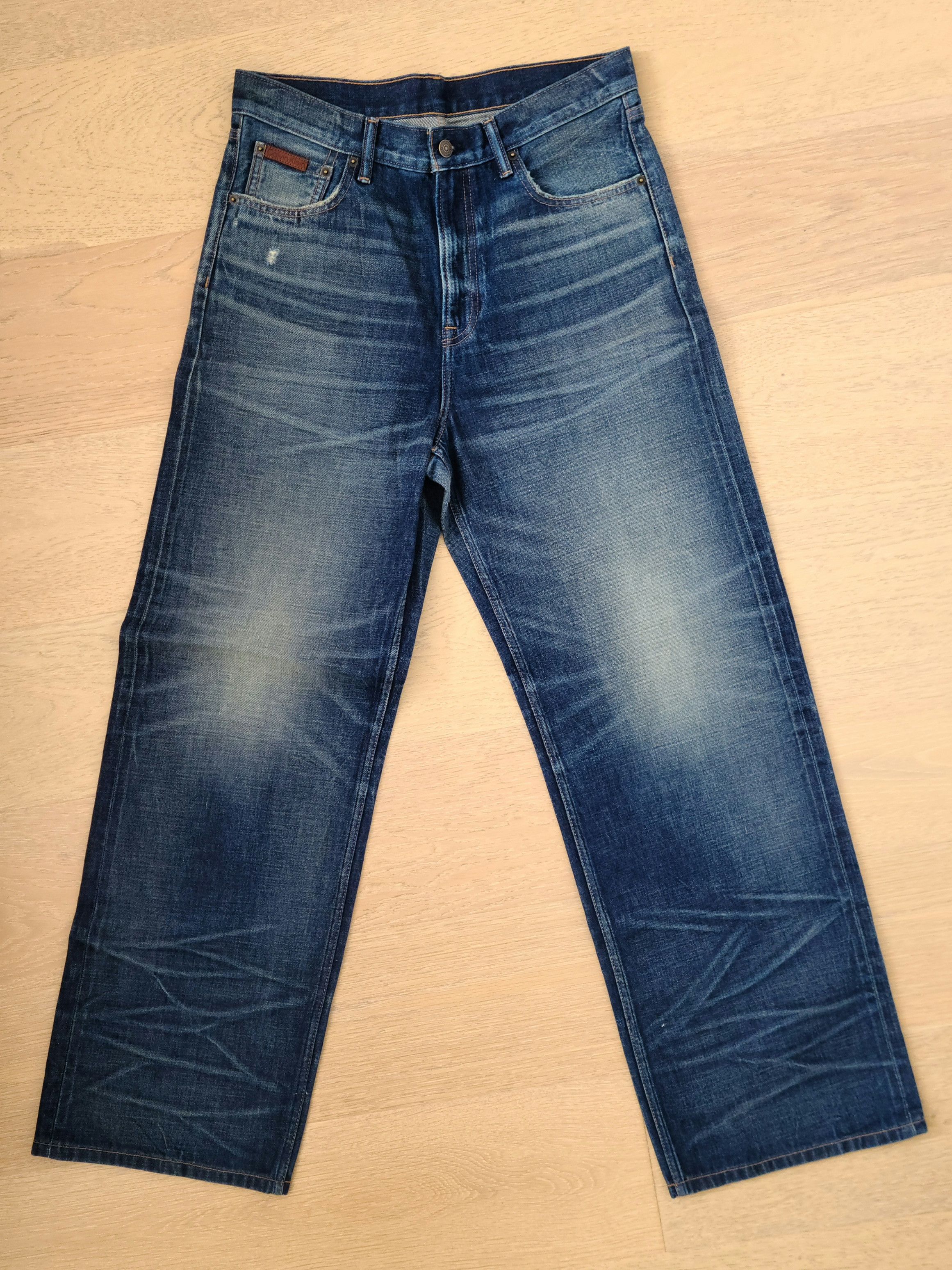 Calvin Klein CK Stone Wash Distressed Denim Size US 32 / EU 48 - 5 Thumbnail