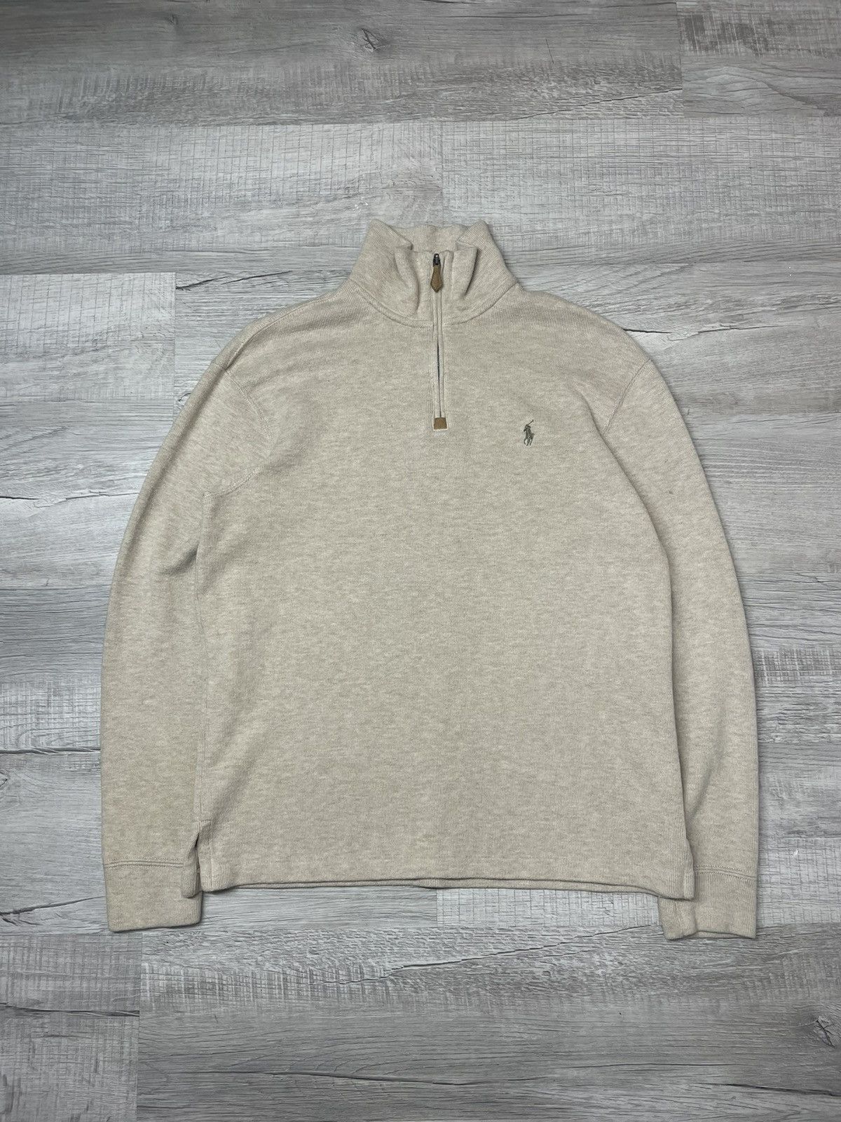 Polo Ralph Lauren × Ralph Lauren Vintage Y2K Polo Ralph Lauren Half zip sweater Size US M / EU 48-50 / 2 - 1 Thumbnail