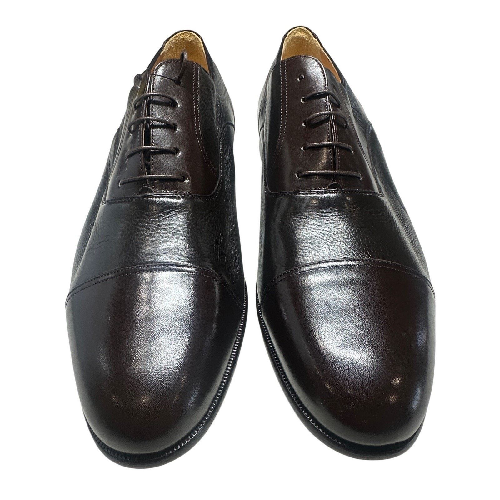 Other Massimo Emporio Oxford 13 M Brown New Leather Dress Shoes Size US 13 / EU 46 - 3 Thumbnail