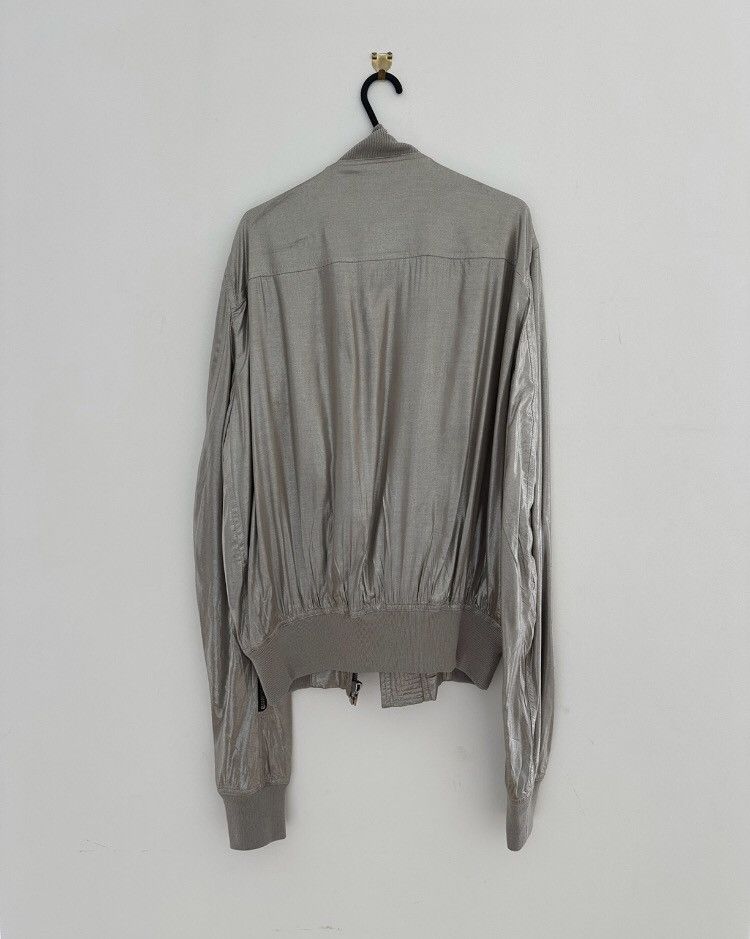 Rick Owens Rick Owens SS22 Rare Warm Silver Bauhaus Flight Jacket Size US M / EU 48-50 / 2 - 4 Thumbnail