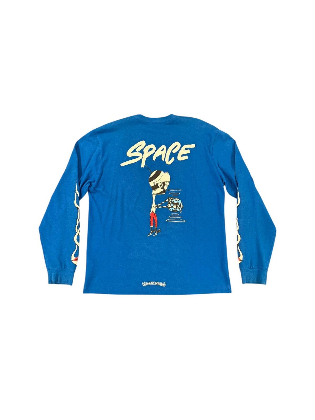 Chrome Hearts Matty Boy Blue Space Long Sleeve Shirt Size US XL / EU 56 / 4 - 2 Thumbnail