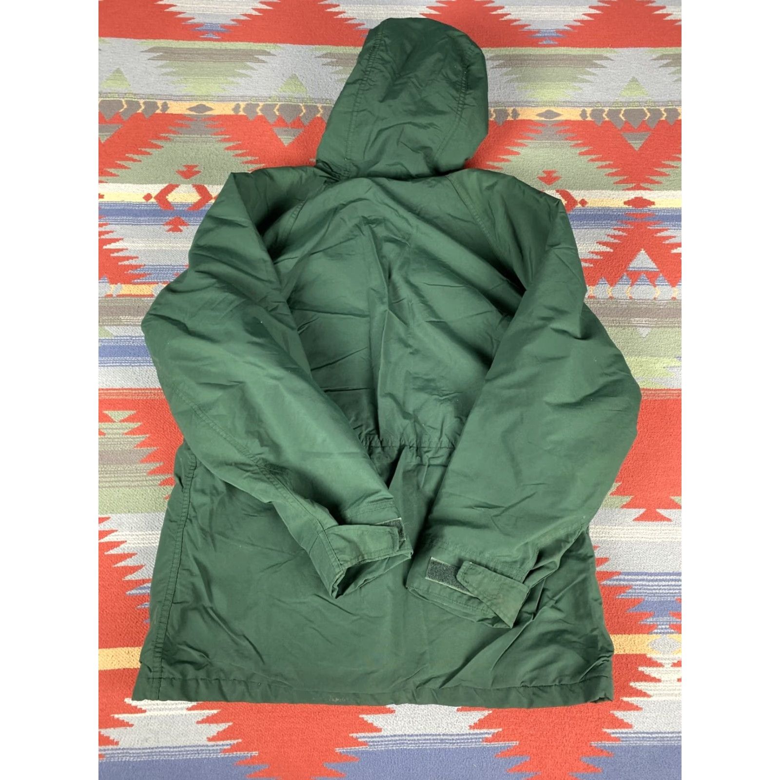 Vintage VINTAGE LL Bean Vintahe Baxter State Parka Green Red Black Wool Plaid Lined sz L 90s Mens Jacket Size US L / EU 52-54 / 3 - 6 Thumbnail