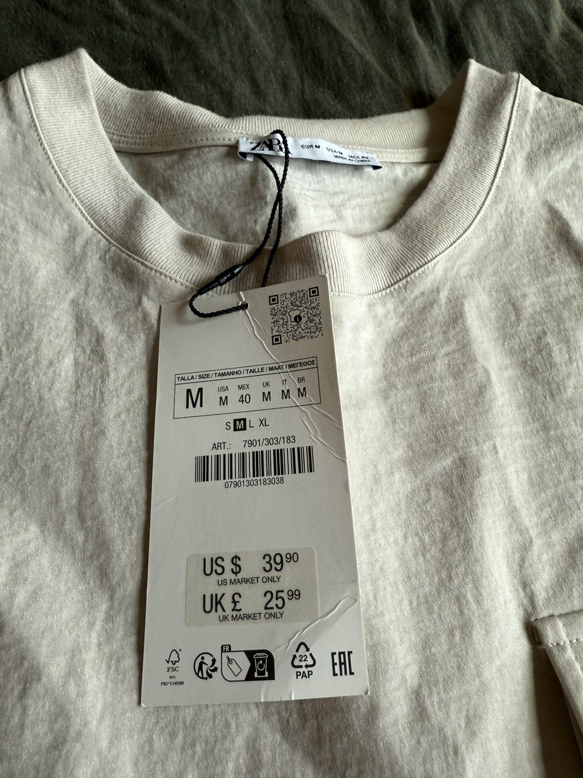 Zara Zara Oversize T-Shirt Size US M / EU 48-50 / 2 - 3 Thumbnail