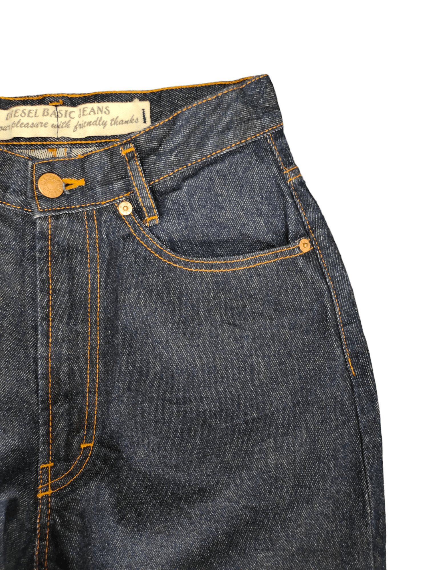 Diesel Vintage Diesel Denim Jeans High Rise Y2k Streetwear Size US 27 - 11 Thumbnail
