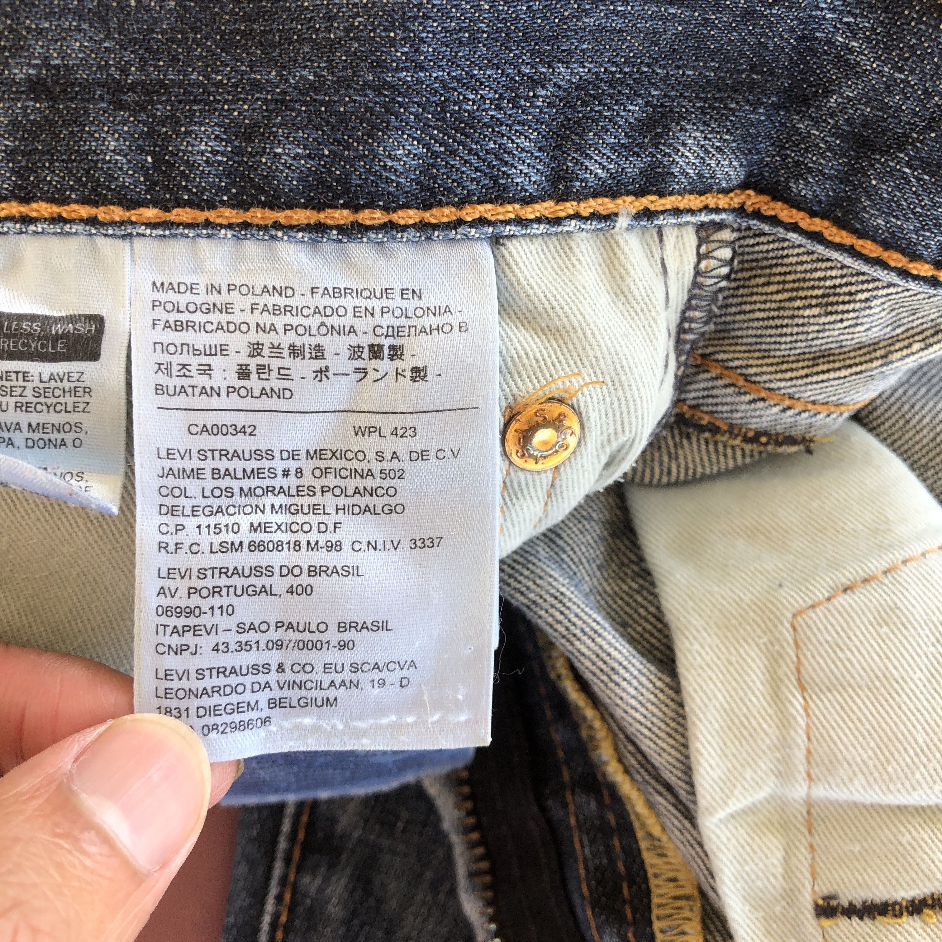 Levi's Vintage Levis Faded Jeans Distressed Levis 504 Denim Size US 32 / EU 48 - 8 Thumbnail
