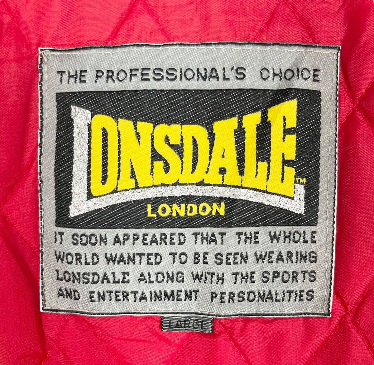 Lonsdale × Vintage Vintage Lonsdale Winter Coach Jacket Size US L / EU 52-54 / 3 - 9 Thumbnail