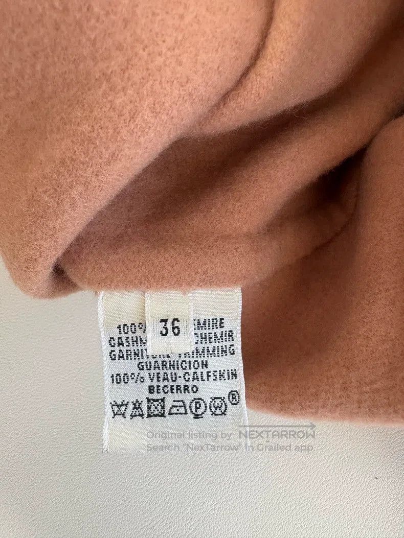 Hermes Hermes Coral Pink Cashmere Jacket Size XS / US 0-2 / IT 36-38 - 4 Thumbnail