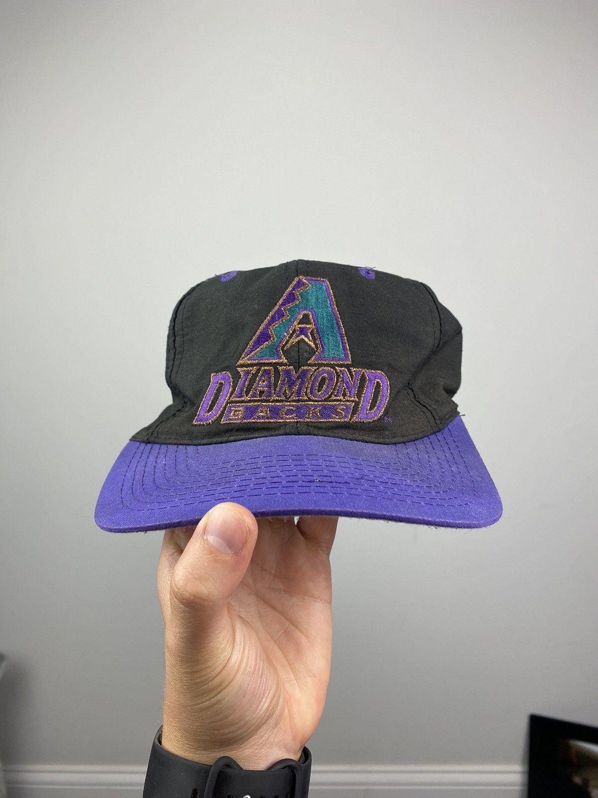 MLB × Vintage Vintage 90s logo 7 black arizona diamondbacks mlb hat Size ONE SIZE - 1 Thumbnail