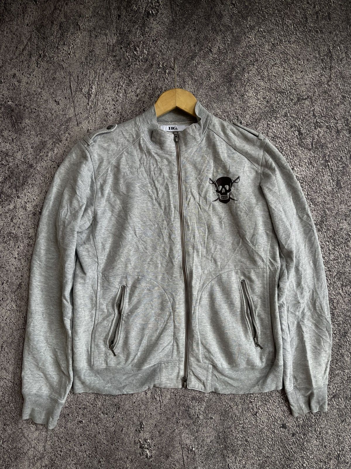 Hysteric Glamour Y2k Hysteric Glamour skull zip sweatshirt Size US M / EU 48-50 / 2 - 1 Thumbnail