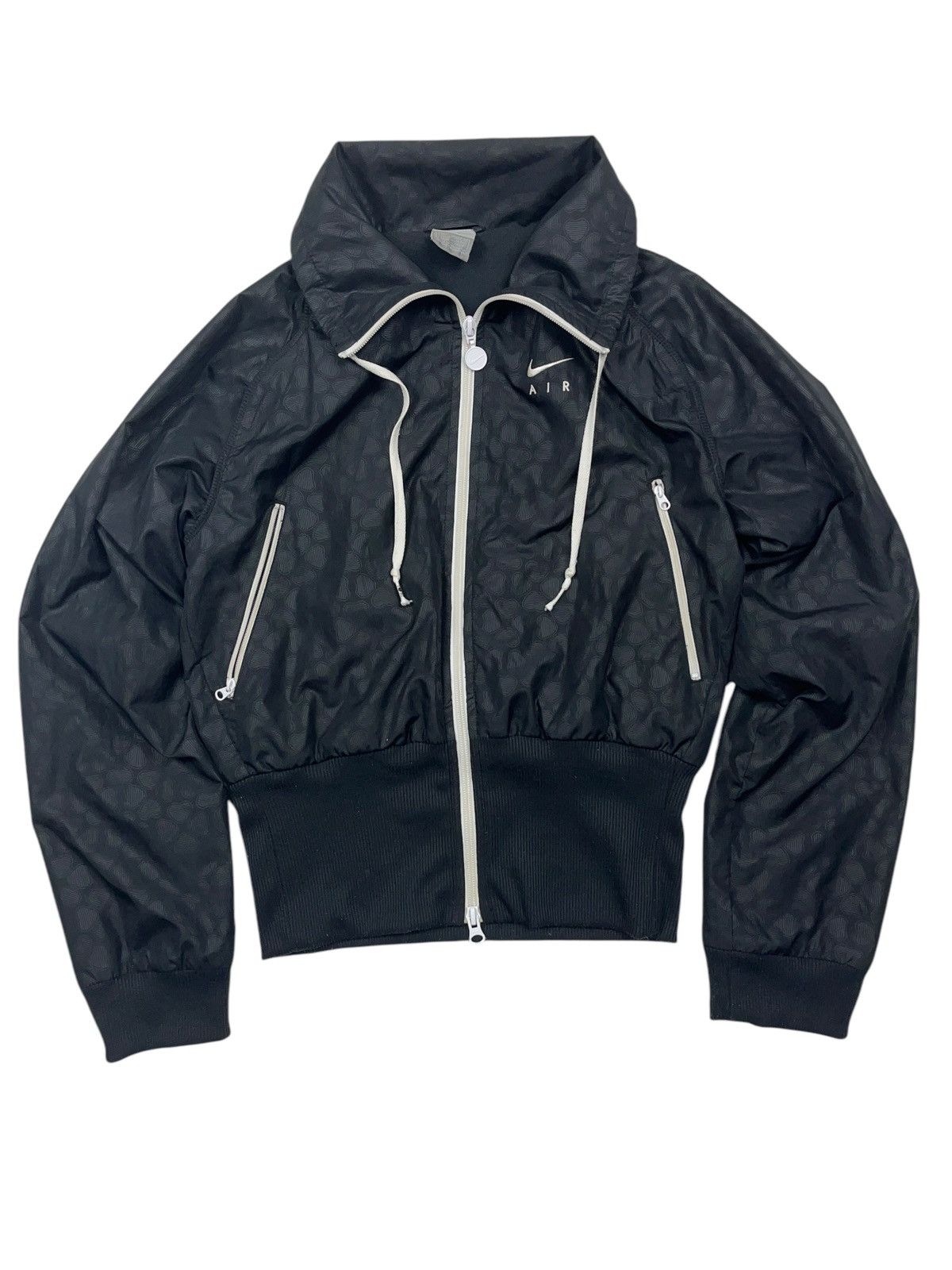 Nike × Vintage Vintage Nike Air Monogram Cropped Jacket y2k Size S / US 4 / IT 40 - 1 Thumbnail