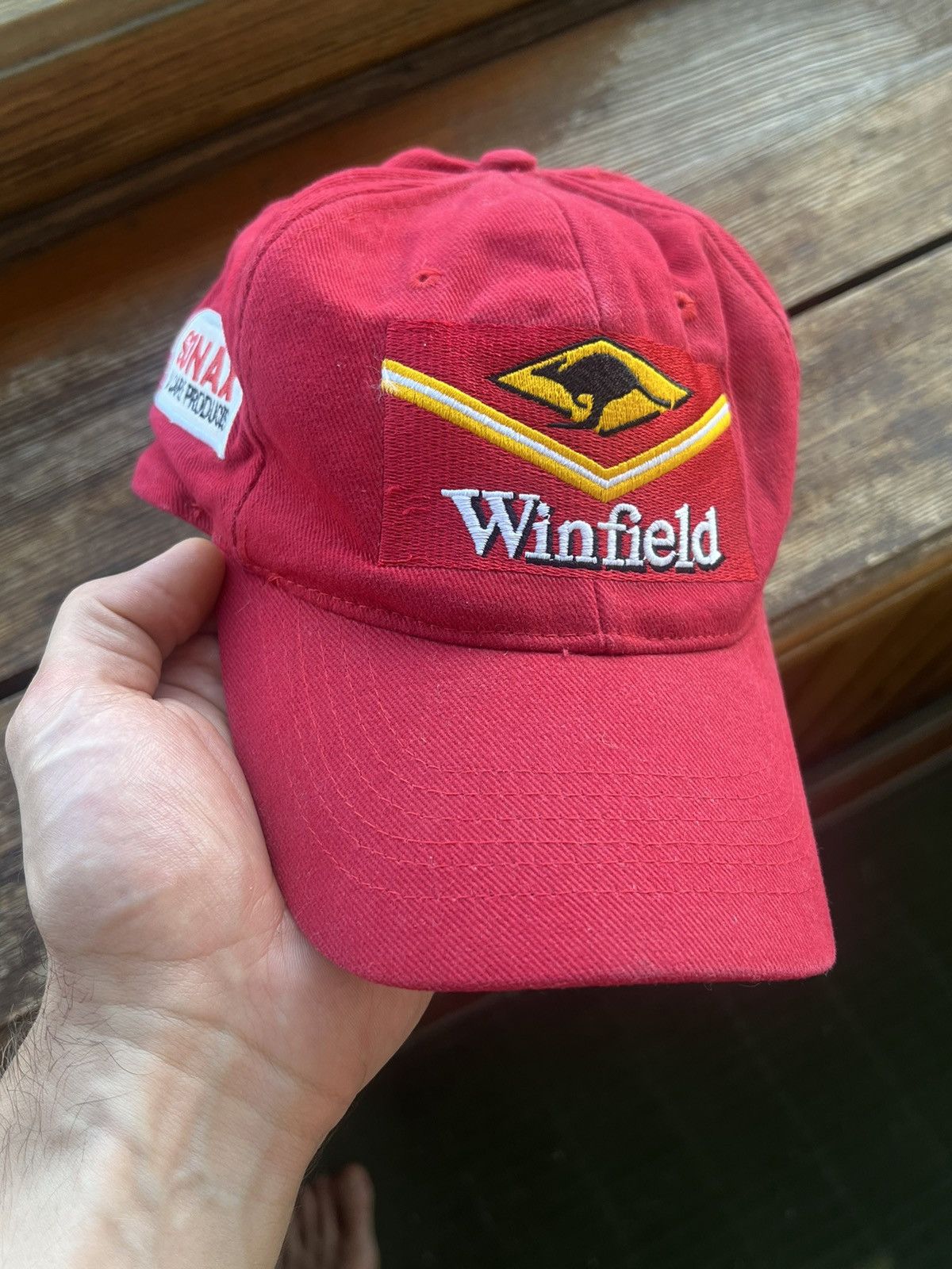 Vintage Vintage Hat 00s F1 Sonax Winfield Racing NASCAR Cap Size ONE SIZE - 4 Thumbnail