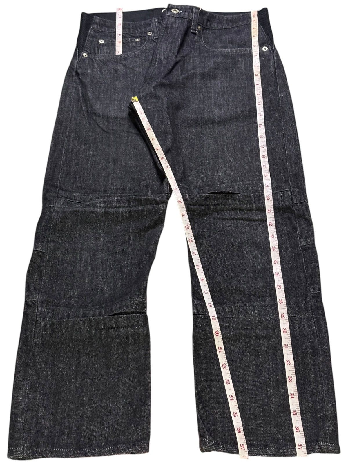 Japanese Brand Vintage Japanese Brand Black Jeans Size US 32 / EU 48 - 13 Thumbnail