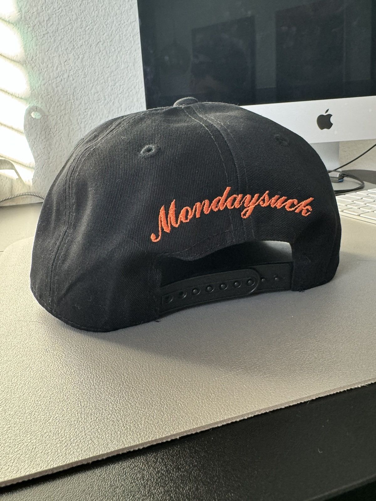 Mondaysuck MondaySuck chain stitch SF SnapBack Size ONE SIZE - 3 Thumbnail