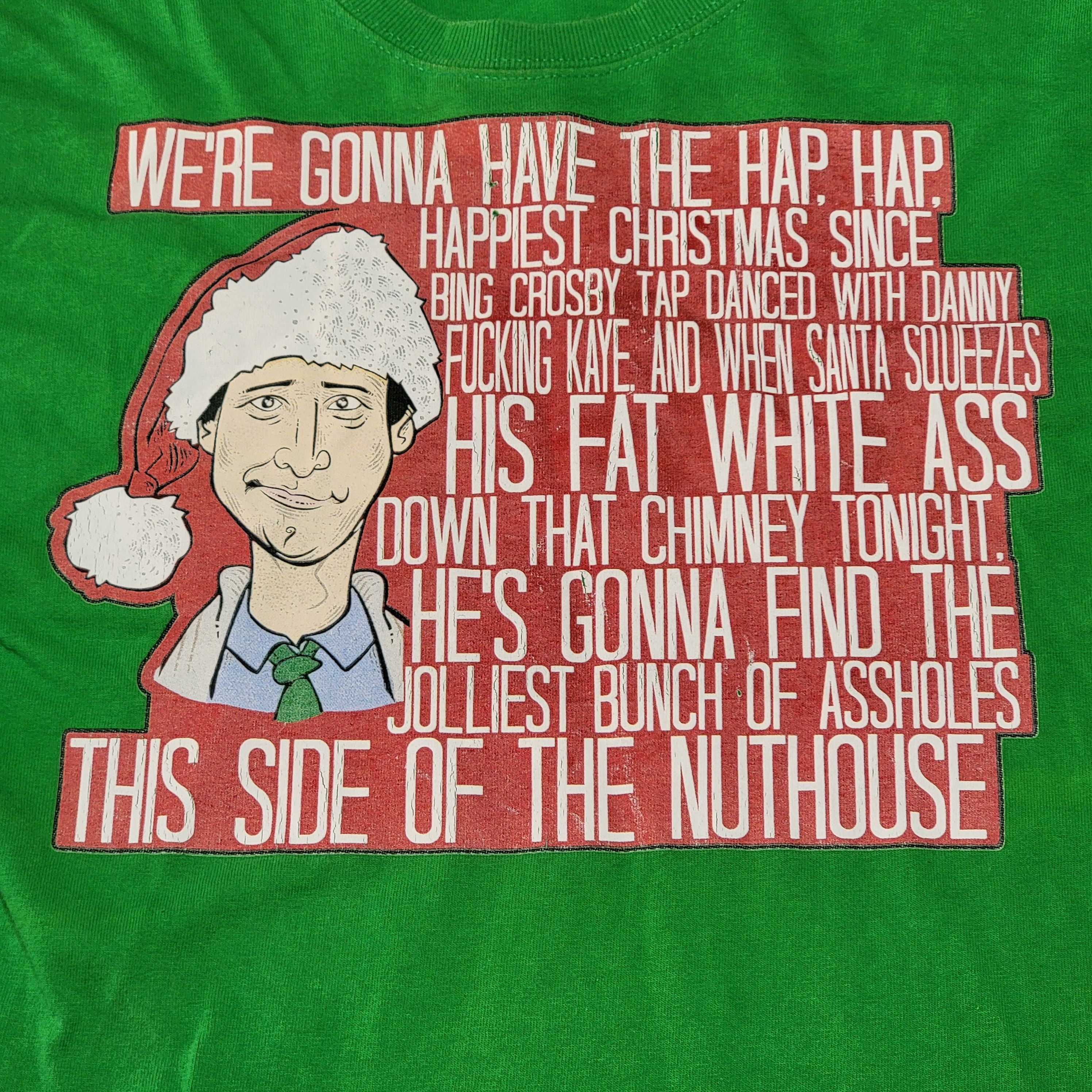 Hanes Hanes SS Unisex Tee Christmas Vacation Clark's Rant - Small Size US S / EU 44-46 / 1 - 2 Thumbnail