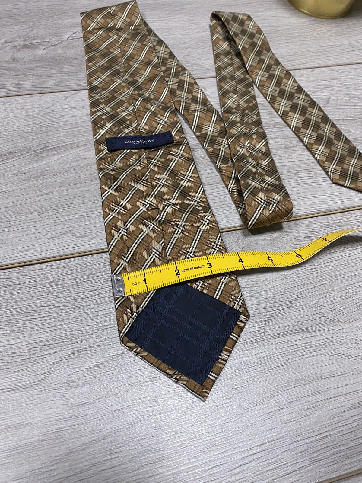 Burberry Burberry London nova check silk tie plaid Size ONE SIZE - 6 Thumbnail