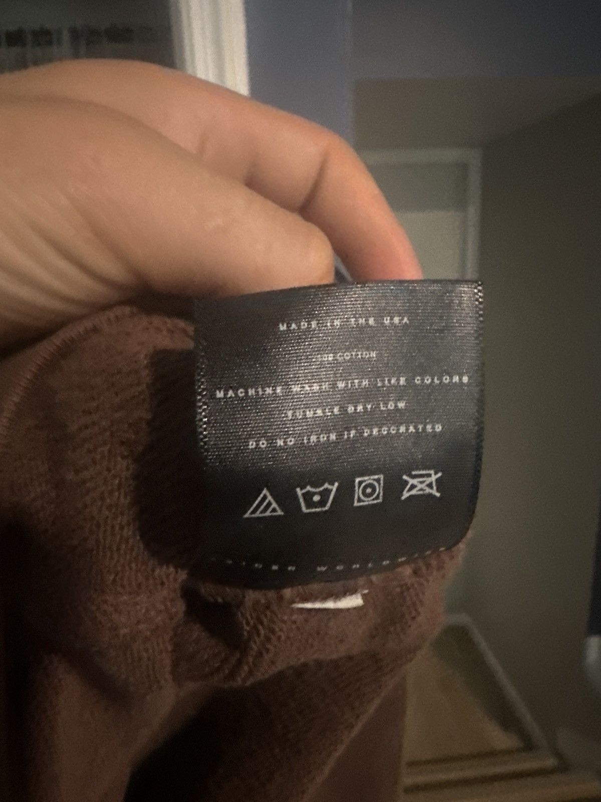 Sp5der Sp5der Thug Hoodie Brown Size US M / EU 48-50 / 2 - 5 Thumbnail