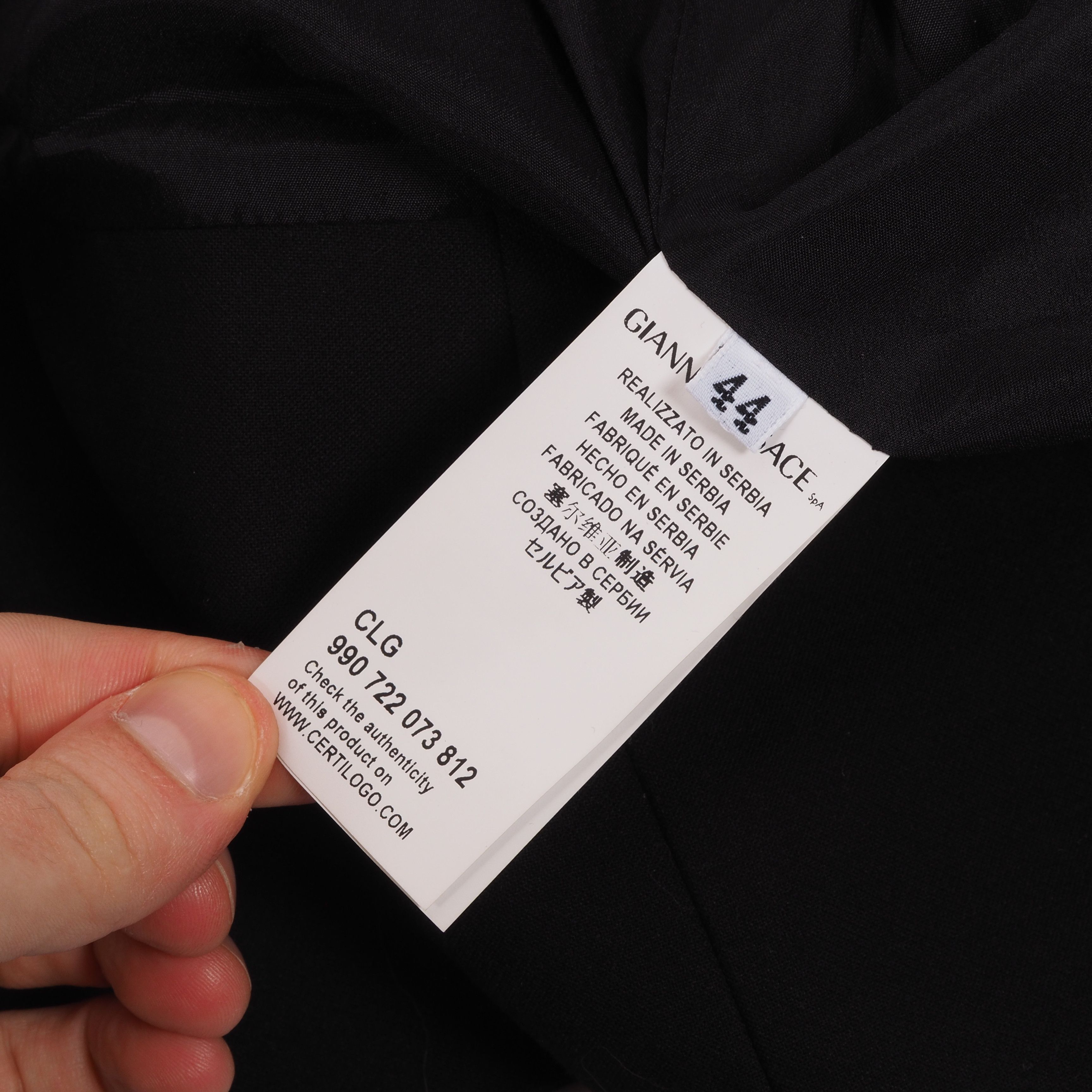 Versace Gianni Versace Collection Black Gold Zip Blazer Size M / US 6-8 / IT 42-44 - 7 Thumbnail