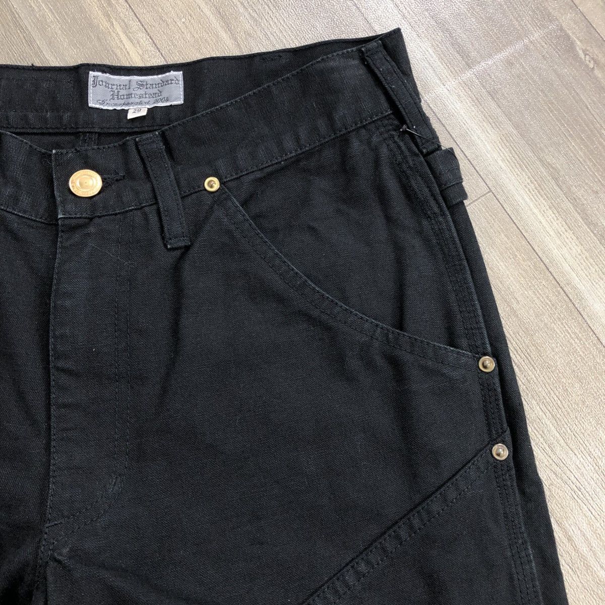 Japanese Brand 🇯🇵2000s Journal Standard Homestead Double Knee Jeans Pants Size US 29 - 6 Thumbnail
