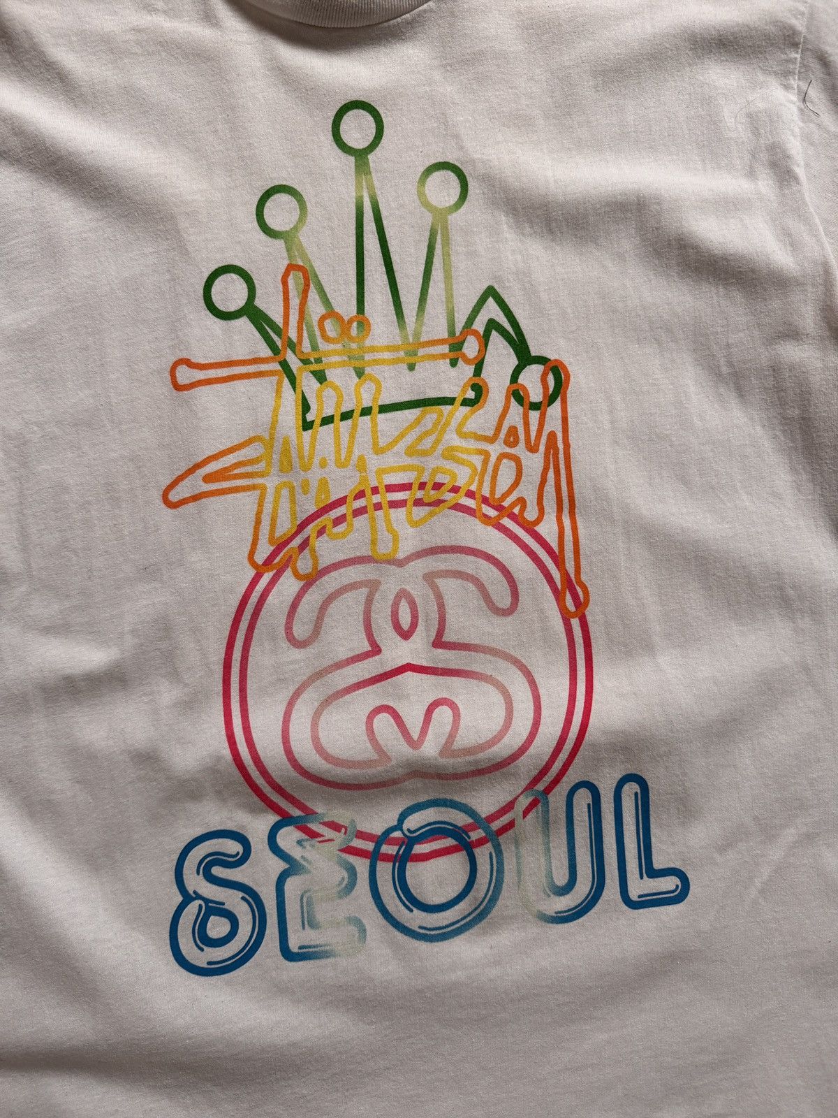 Stussy Stussy Seoul Chapter Store Exclusive Logo T-Shirt Top Size US L / EU 52-54 / 3 - 2 Thumbnail