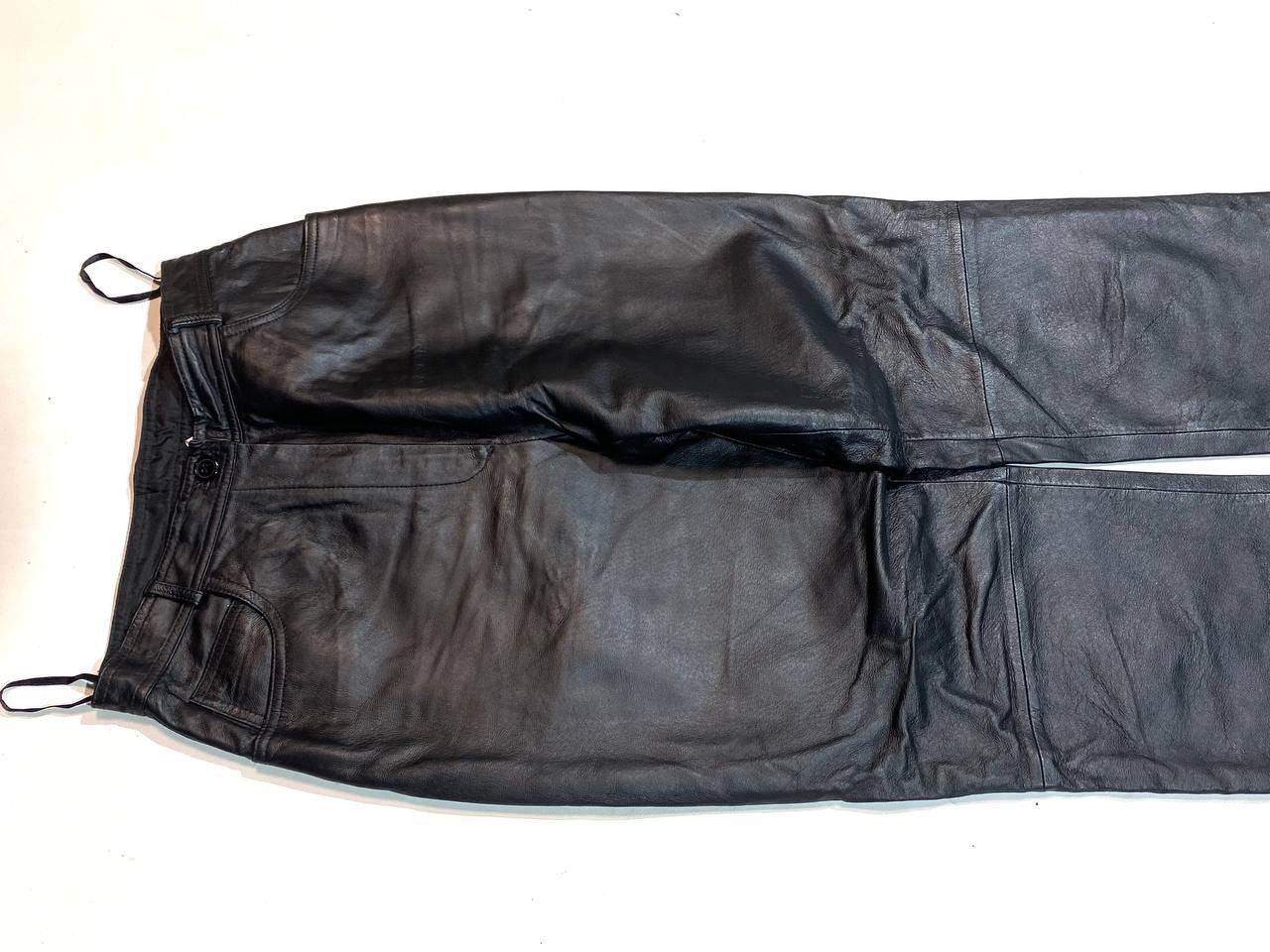 Leather × Vintage Yuppie Company Leather Pants Size 30" / US 8 / IT 44 - 5 Thumbnail