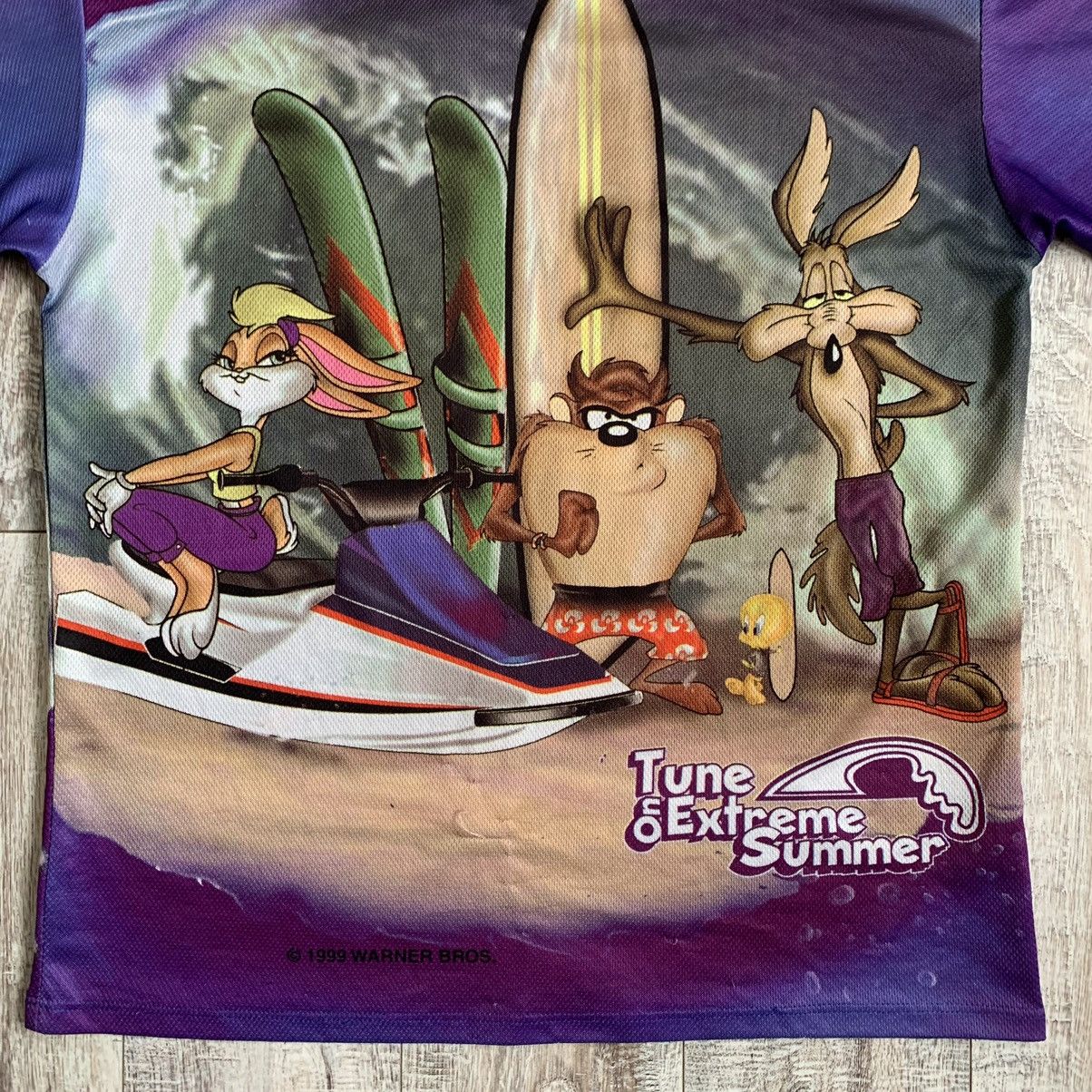Vintage × Warner Bros Vintage Warner Bros 1999 Looney tunes T shirt Size US L / EU 52-54 / 3 - 11 Thumbnail