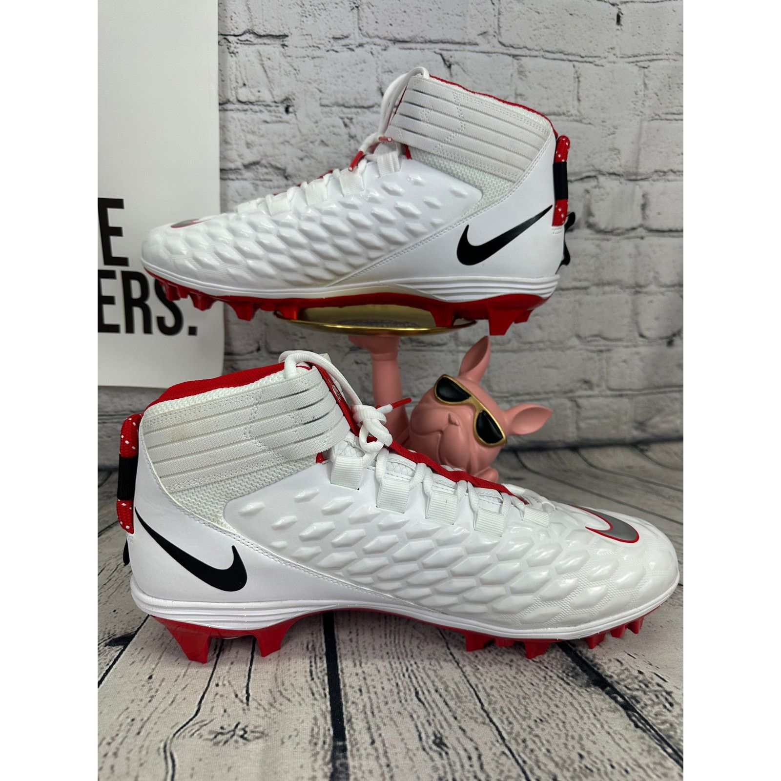 Nike Nike x Ohio State Force Savage Pro 2 Football Cleats Mens 14 Size US 14 / EU 47 - 6 Thumbnail