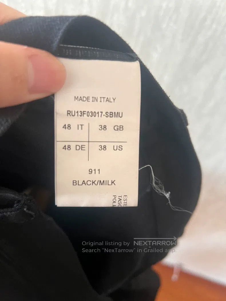 Rick Owens Rick Owens Placket slacks pants Size US 38 / EU 54 - 5 Thumbnail