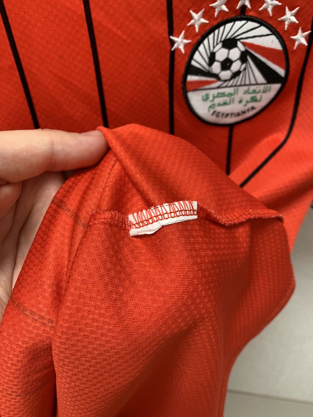 Puma Egyptianfa Egypt puma soccer jersey red M-L sz Size US L / EU 52-54 / 3 - 8 Thumbnail
