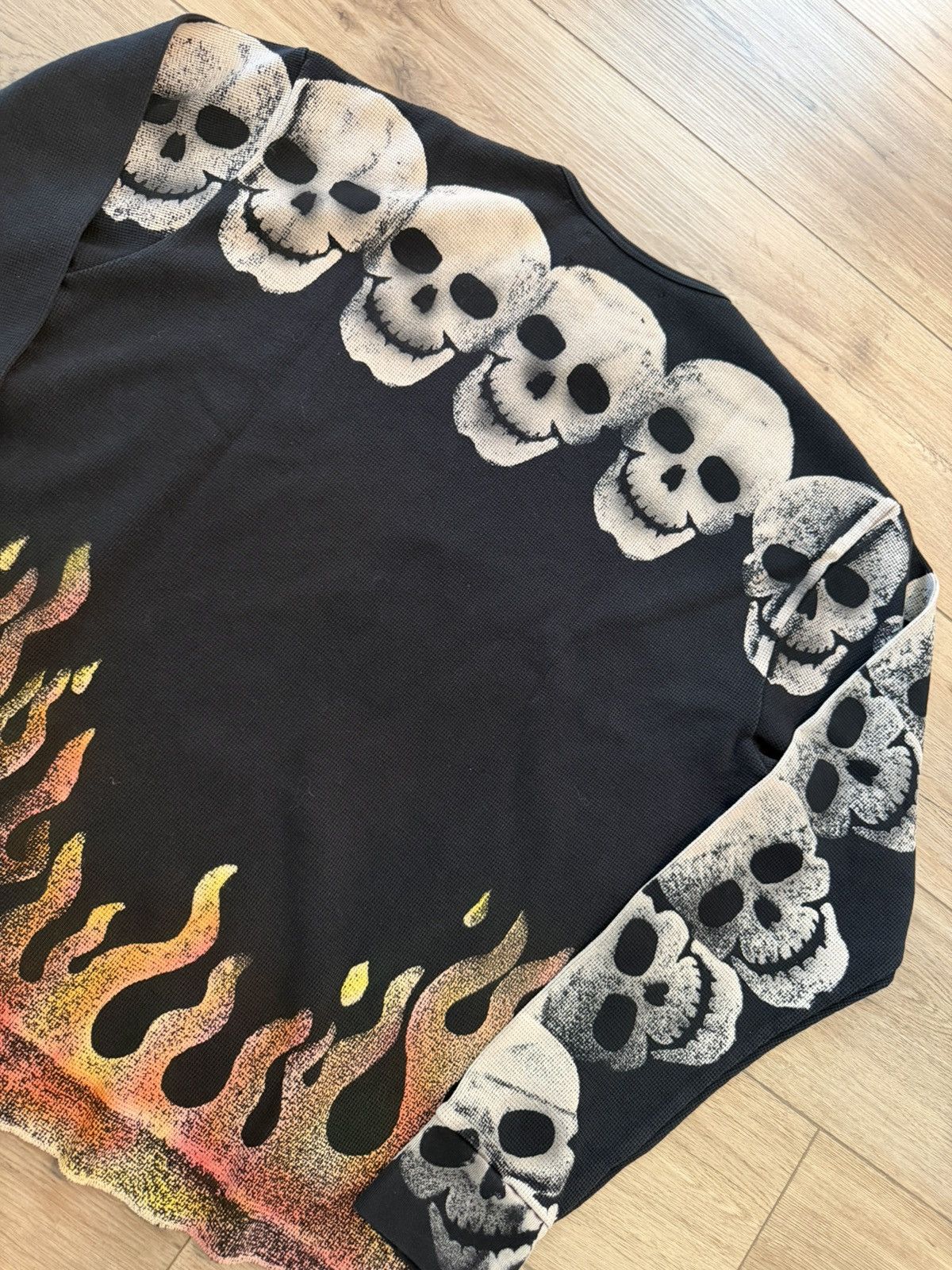 Satoshi Nakamoto Satoshi Nakamoto Lost Boys Skull Thermal Longsleeve Size US XXL / EU 58 / 5 - 4 Thumbnail