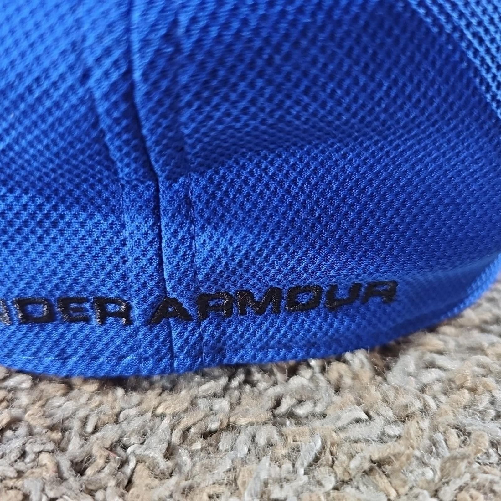 Under Armour Under Armour Blue Fitted Hat L/XL Size ONE SIZE - 5 Thumbnail