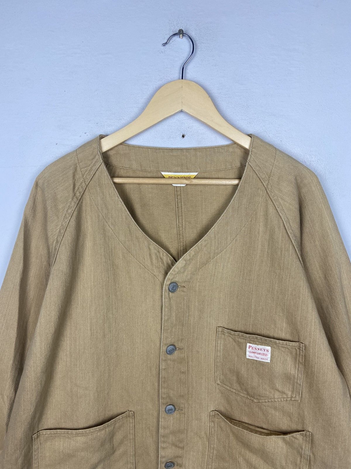 Vintage VINTAGE PENNEYS SANFORIZED WORKWEAR JACKET Size US L / EU 52-54 / 3 - 3 Thumbnail