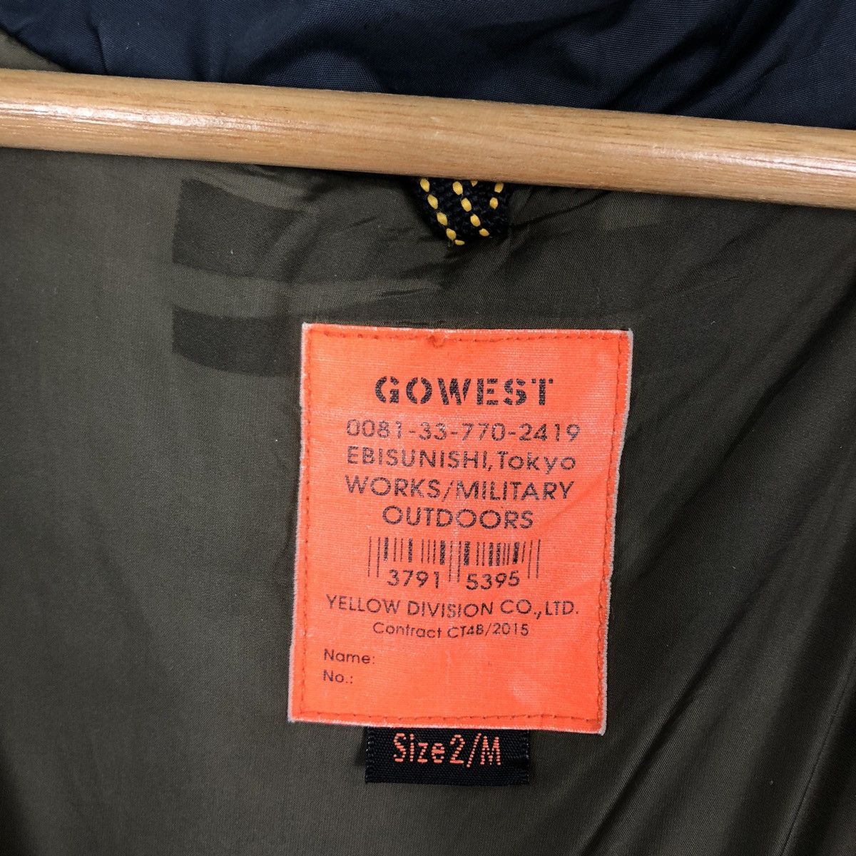 Japanese Brand 🔥RARE NYLON JACKET GOWEST INSPECTOR JACKET BUZZ RICKSONS Size US M / EU 48-50 / 2 - 14 Thumbnail