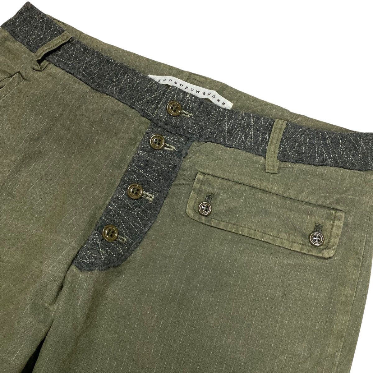 Issey Miyake Sunaokuwahara Panelled Ripstop Trousers Pants Size US 30 / EU 46 - 5 Thumbnail